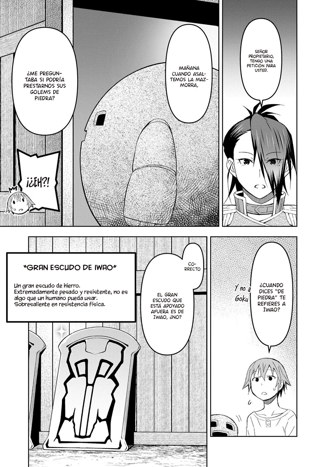 Dungeon Tou de Yadoya o Yarou! Souzou Mahou o Moratta Ore no Hosoude Hanjouki Capitulo 19: Asalto a la Mazmorra página 9