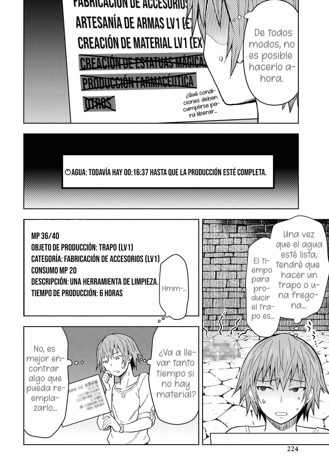 Dungeon Tou de Yadoya o Yarou! Souzou Mahou o Moratta Ore no Hosoude Hanjouki Capitulo 2: Dungeon Tou de Yadoya o Yarou! Souzou Mahou o Moratta Ore no Hosoude Hanjouki página 21