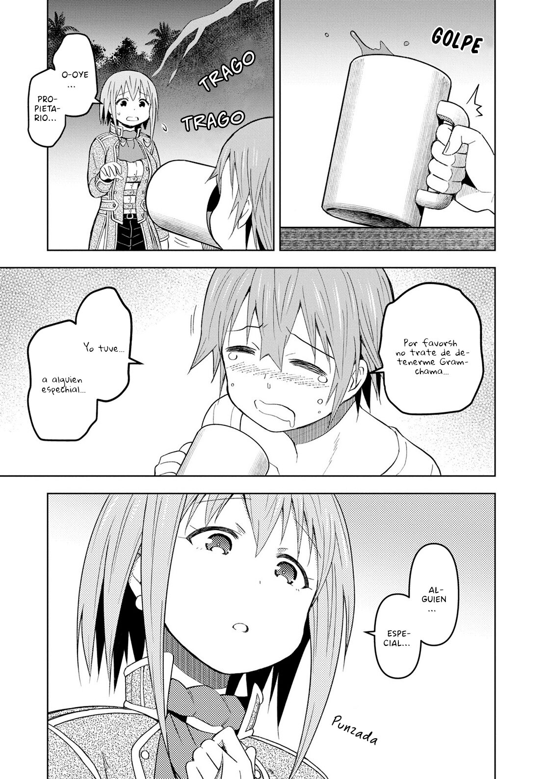 Dungeon Tou de Yadoya o Yarou! Souzou Mahou o Moratta Ore no Hosoude Hanjouki Capitulo 20: La noche donde Shiro se descontrola... página 18