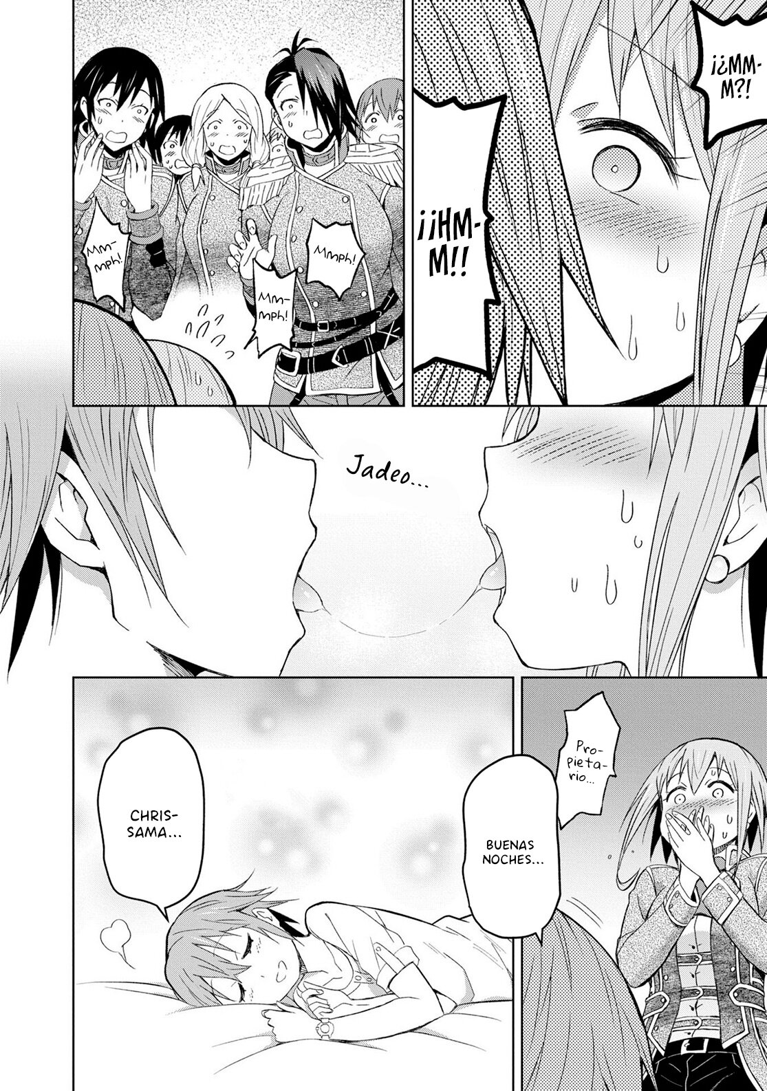 Dungeon Tou de Yadoya o Yarou! Souzou Mahou o Moratta Ore no Hosoude Hanjouki Capitulo 20: La noche donde Shiro se descontrola... página 27