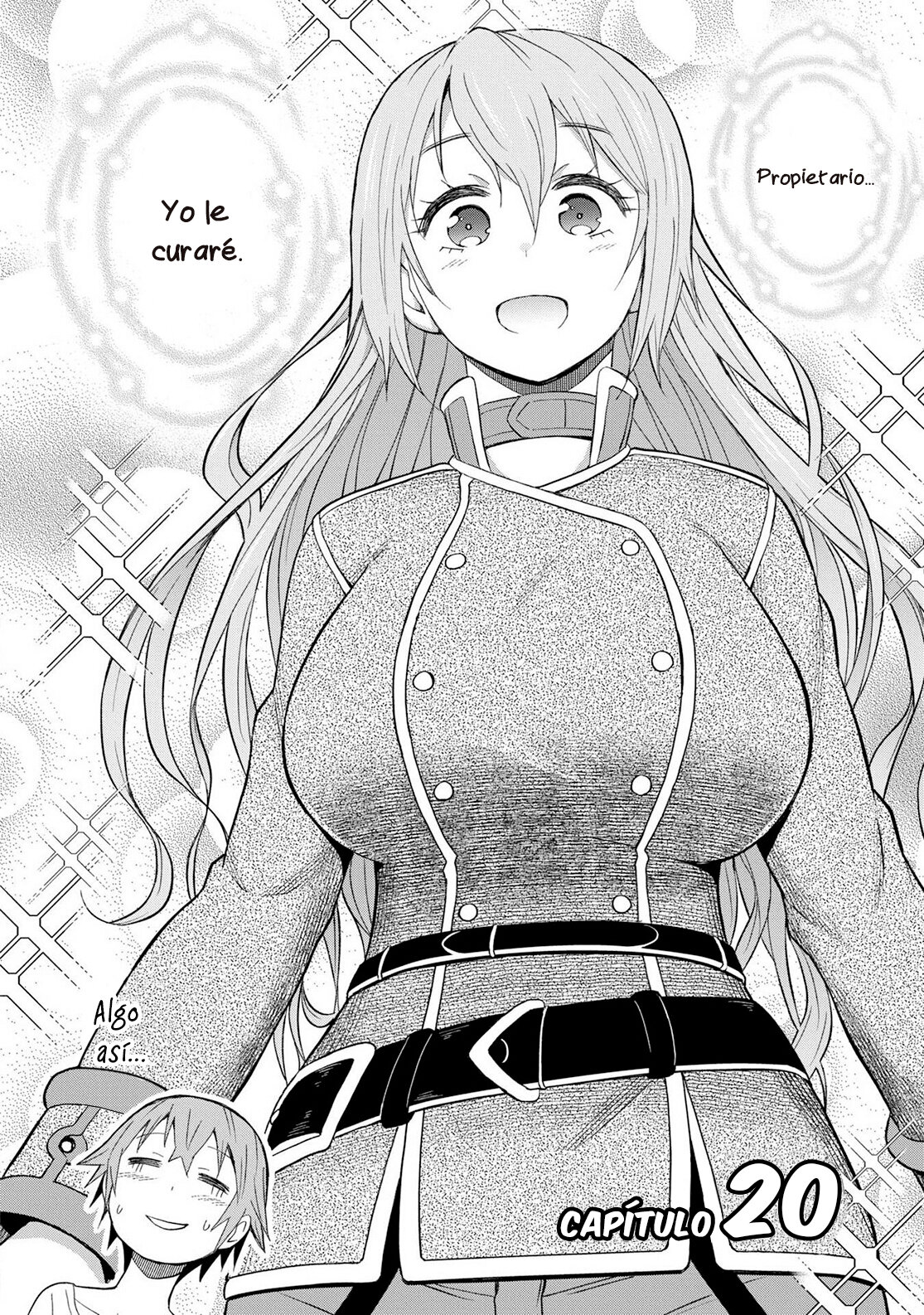 Dungeon Tou de Yadoya o Yarou! Souzou Mahou o Moratta Ore no Hosoude Hanjouki Capitulo 20: La noche donde Shiro se descontrola... página 3