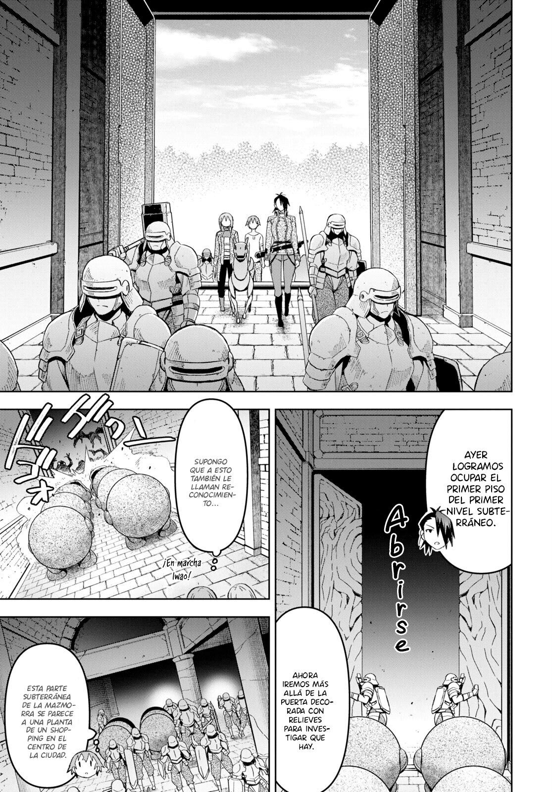 Dungeon Tou de Yadoya o Yarou! Souzou Mahou o Moratta Ore no Hosoude Hanjouki Capitulo 21: ¿Como se procede luego de una noche así? página 14