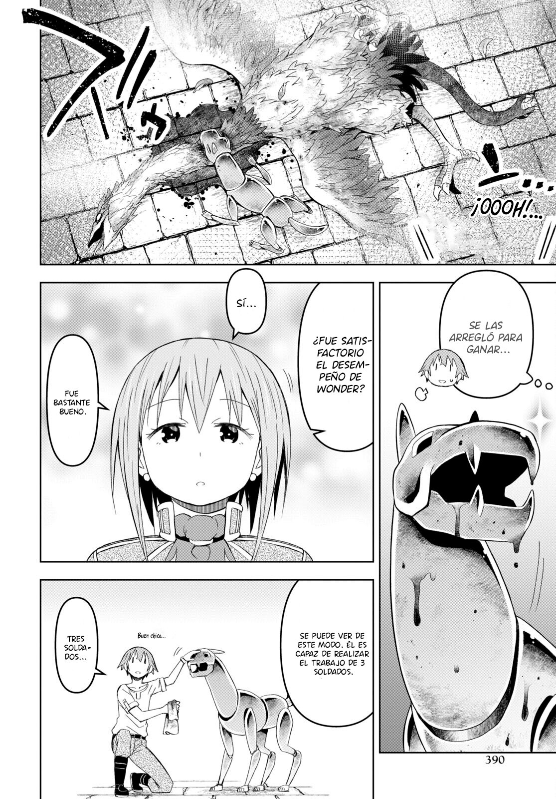 Dungeon Tou de Yadoya o Yarou! Souzou Mahou o Moratta Ore no Hosoude Hanjouki Capitulo 21: ¿Como se procede luego de una noche así? página 23