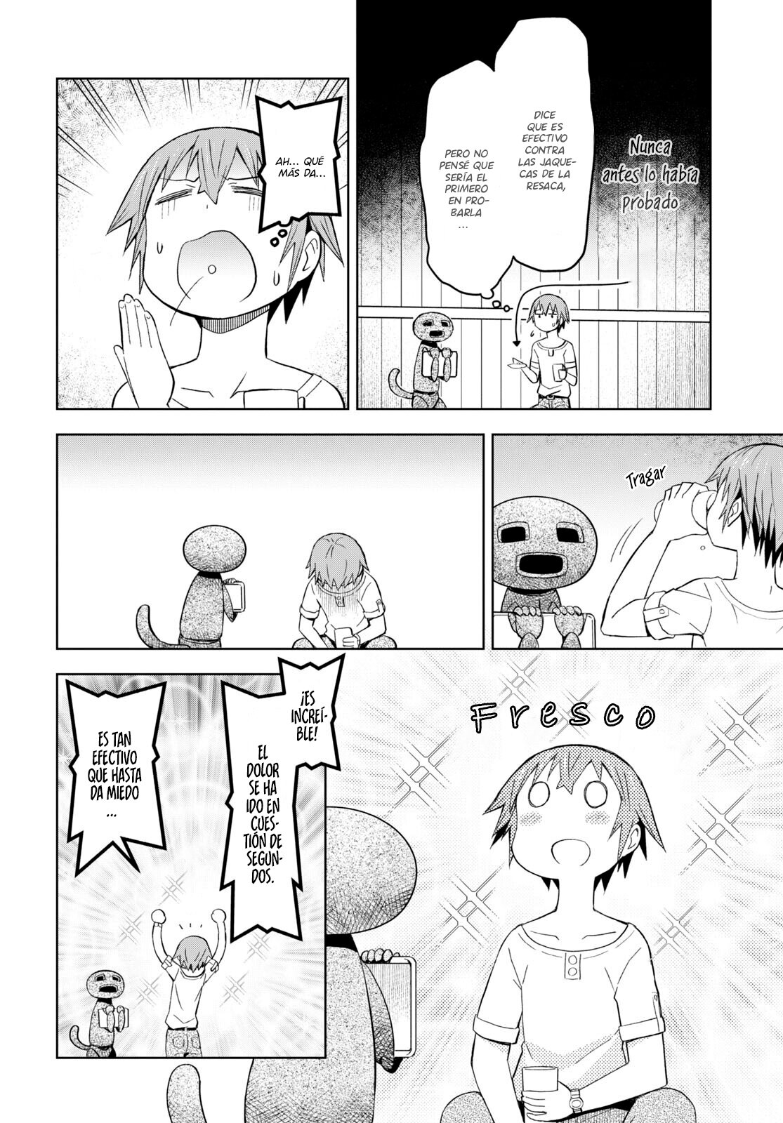 Dungeon Tou de Yadoya o Yarou! Souzou Mahou o Moratta Ore no Hosoude Hanjouki Capitulo 21: ¿Como se procede luego de una noche así? página 3