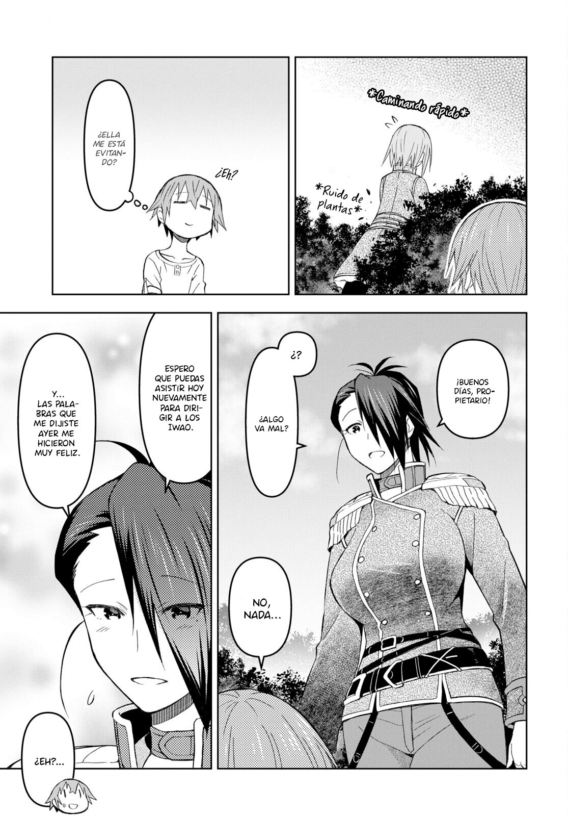 Dungeon Tou de Yadoya o Yarou! Souzou Mahou o Moratta Ore no Hosoude Hanjouki Capitulo 21: ¿Como se procede luego de una noche así? página 6