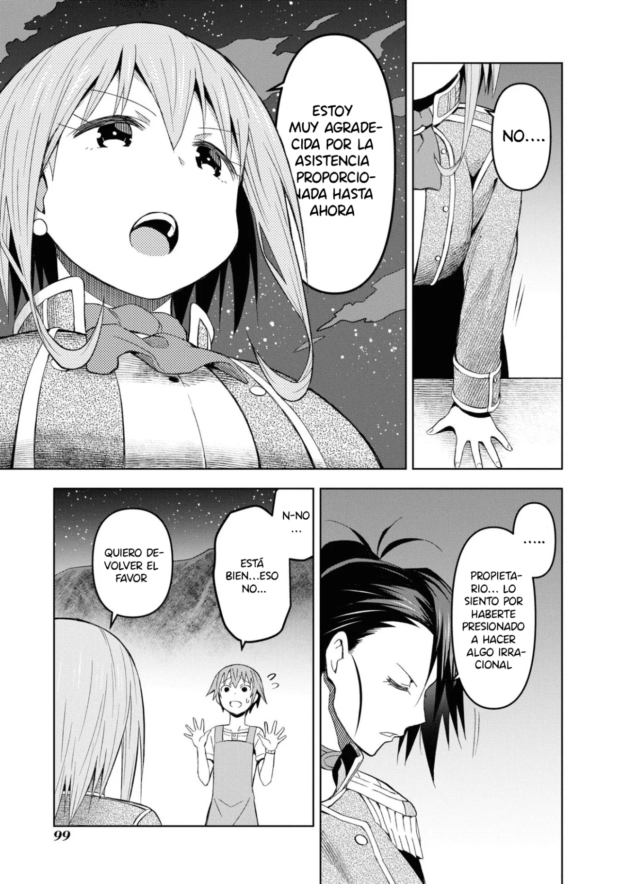 Dungeon Tou de Yadoya o Yarou! Souzou Mahou o Moratta Ore no Hosoude Hanjouki Capitulo 22 página 12