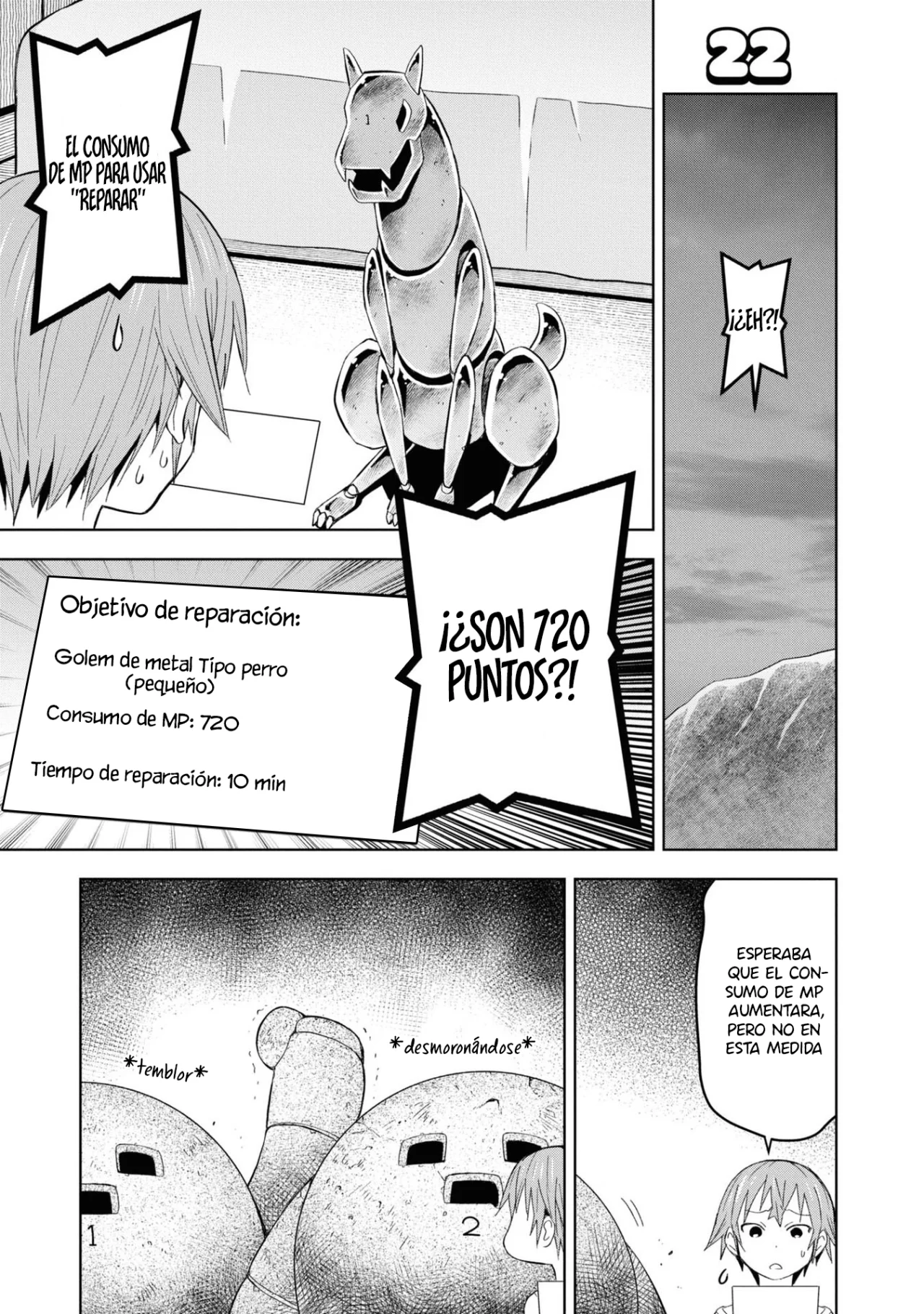 Dungeon Tou de Yadoya o Yarou! Souzou Mahou o Moratta Ore no Hosoude Hanjouki Capitulo 22 página 2