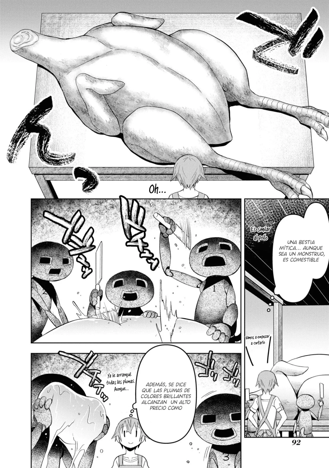 Dungeon Tou de Yadoya o Yarou! Souzou Mahou o Moratta Ore no Hosoude Hanjouki Capitulo 22 página 5