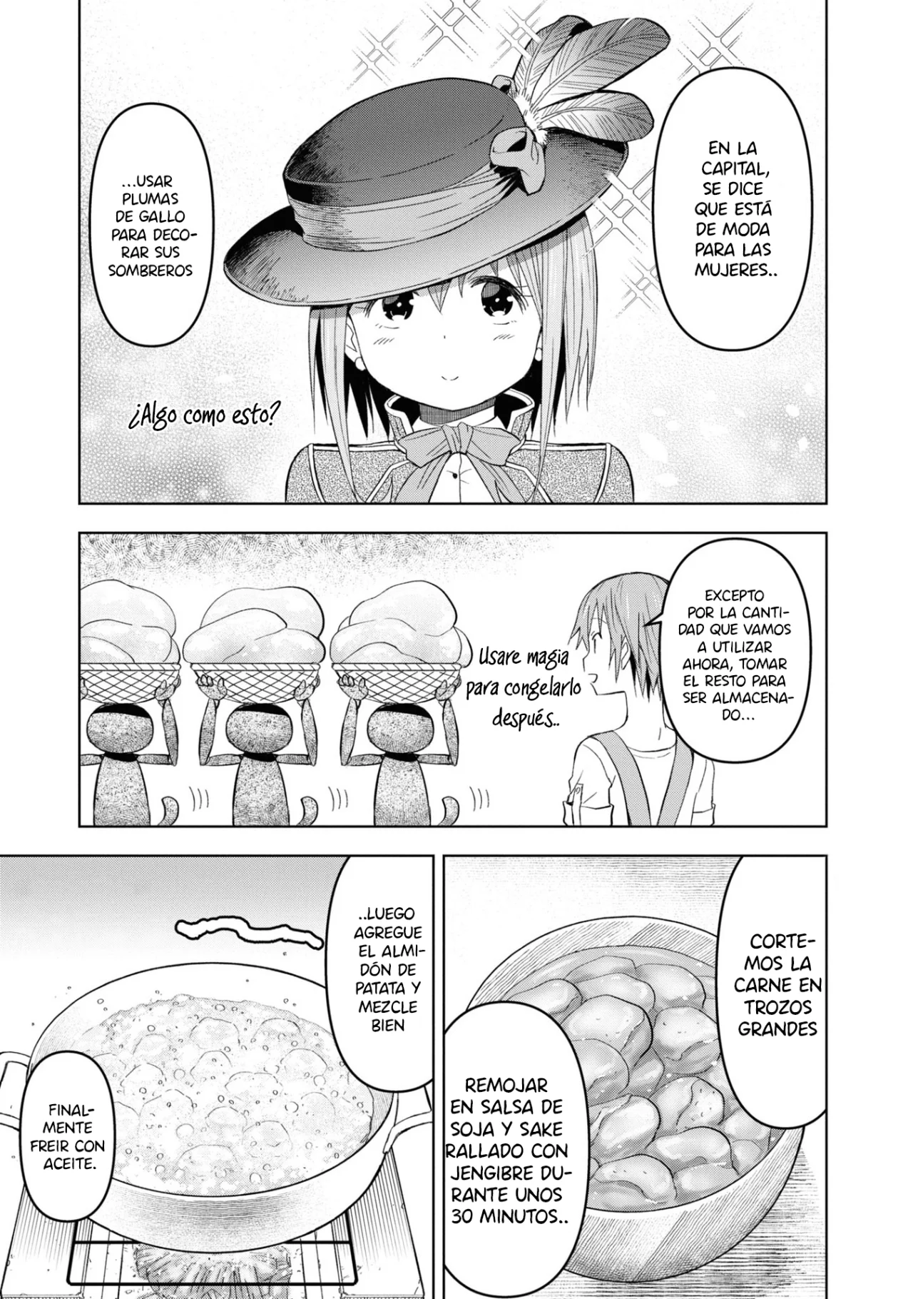 Dungeon Tou de Yadoya o Yarou! Souzou Mahou o Moratta Ore no Hosoude Hanjouki Capitulo 22 página 6