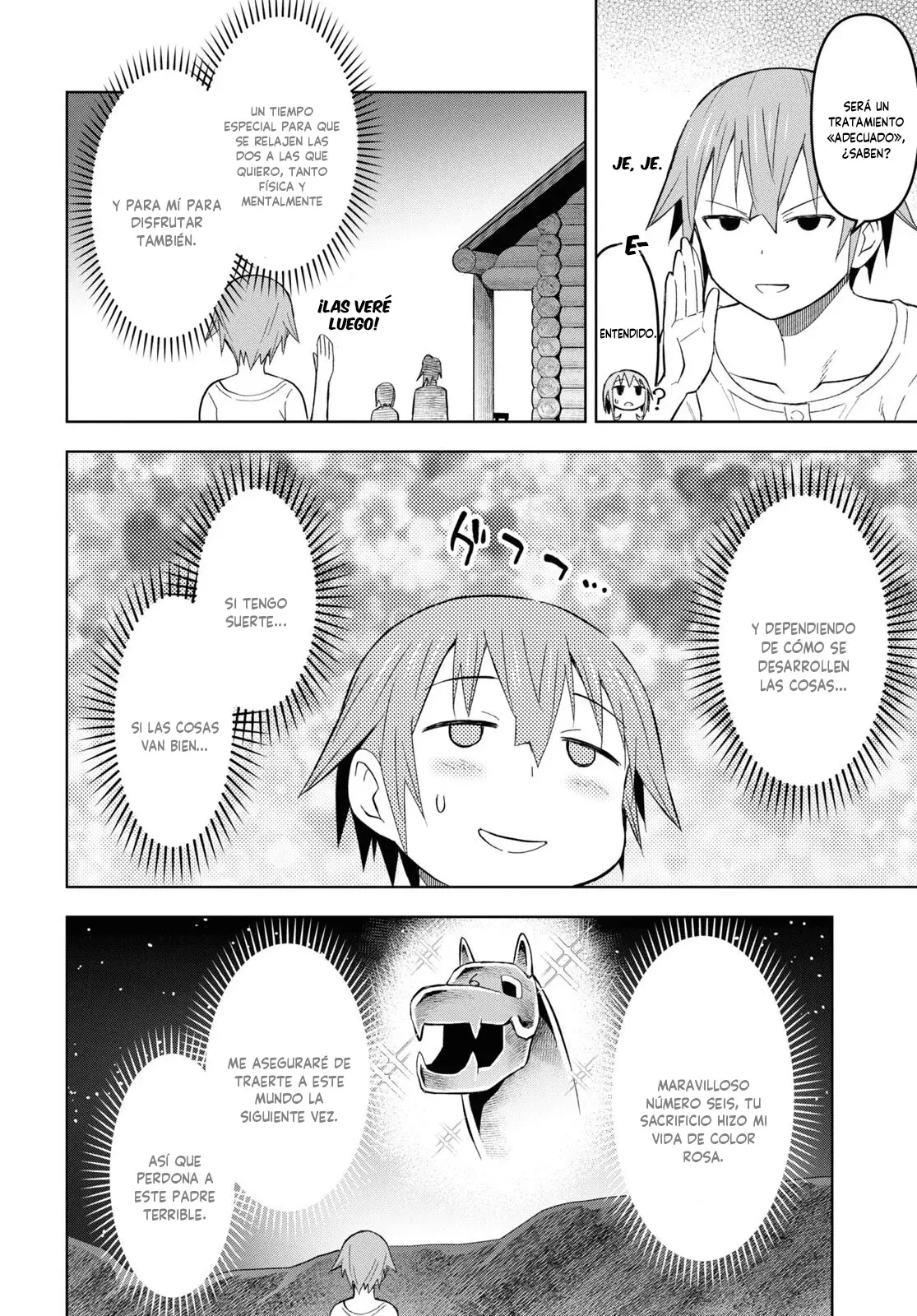 Dungeon Tou de Yadoya o Yarou! Souzou Mahou o Moratta Ore no Hosoude Hanjouki Capitulo 24 página 5