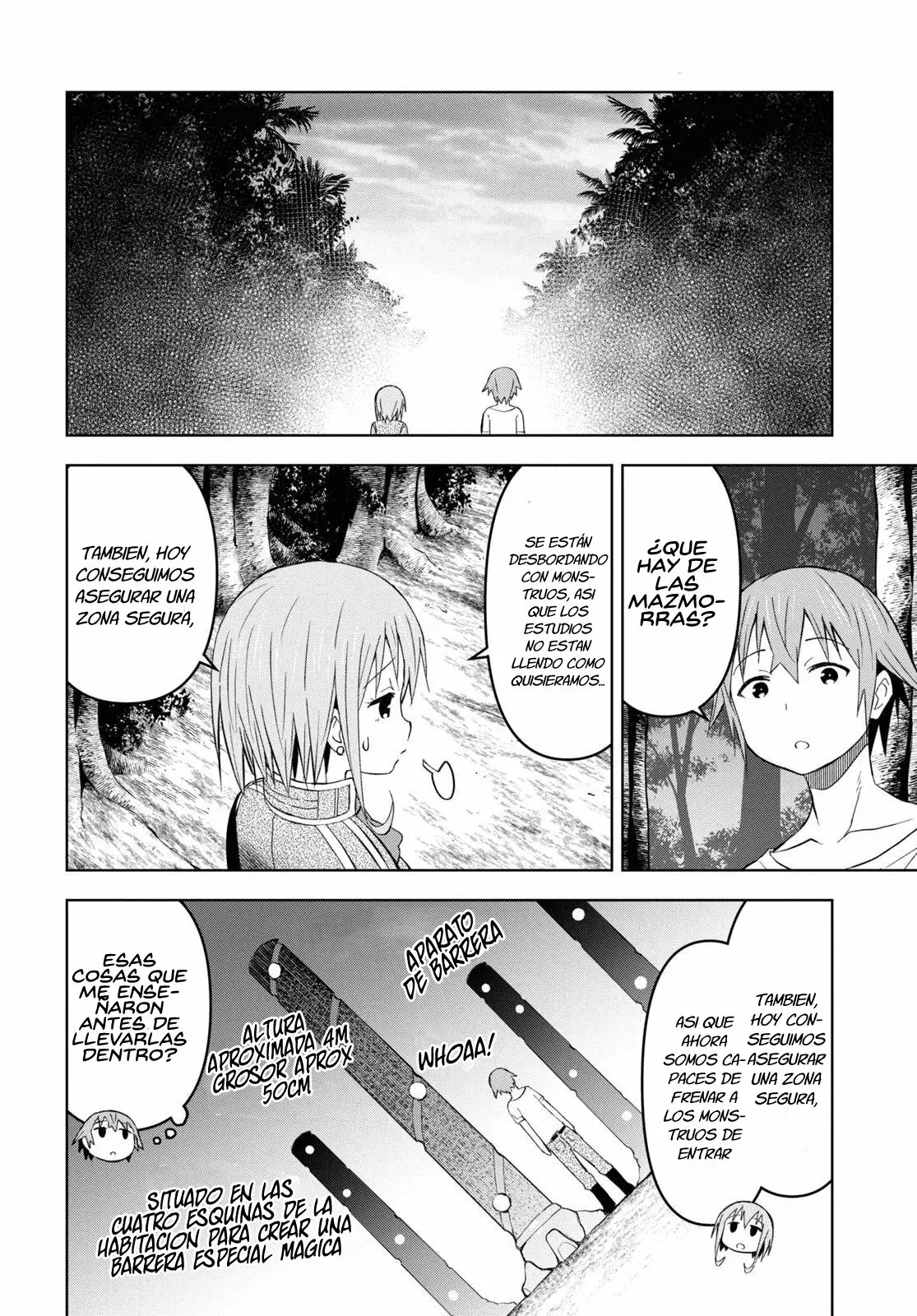 Dungeon Tou de Yadoya o Yarou! Souzou Mahou o Moratta Ore no Hosoude Hanjouki Capitulo 26 página 7