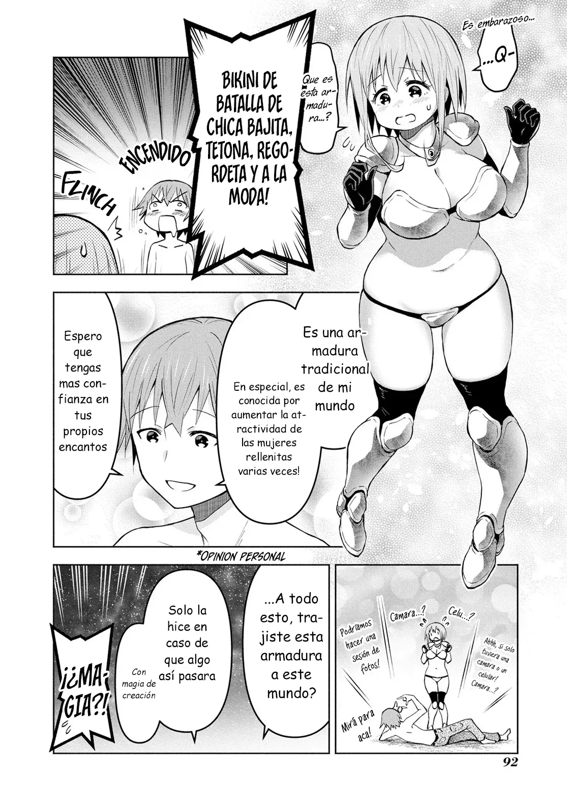 Dungeon Tou de Yadoya o Yarou! Souzou Mahou o Moratta Ore no Hosoude Hanjouki Capitulo 27.5: EXTRA página 3