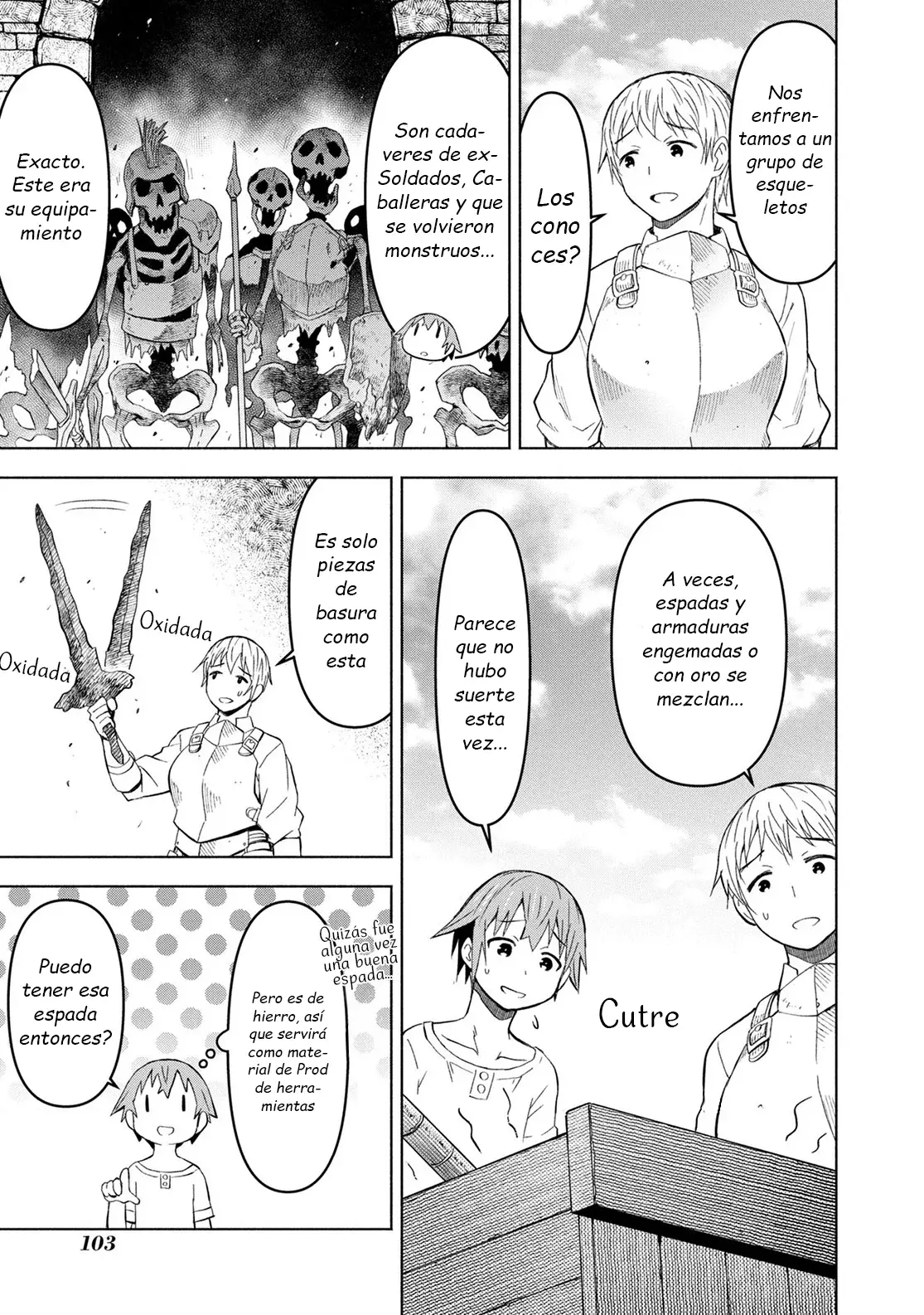Dungeon Tou de Yadoya o Yarou! Souzou Mahou o Moratta Ore no Hosoude Hanjouki Capitulo 28 página 10