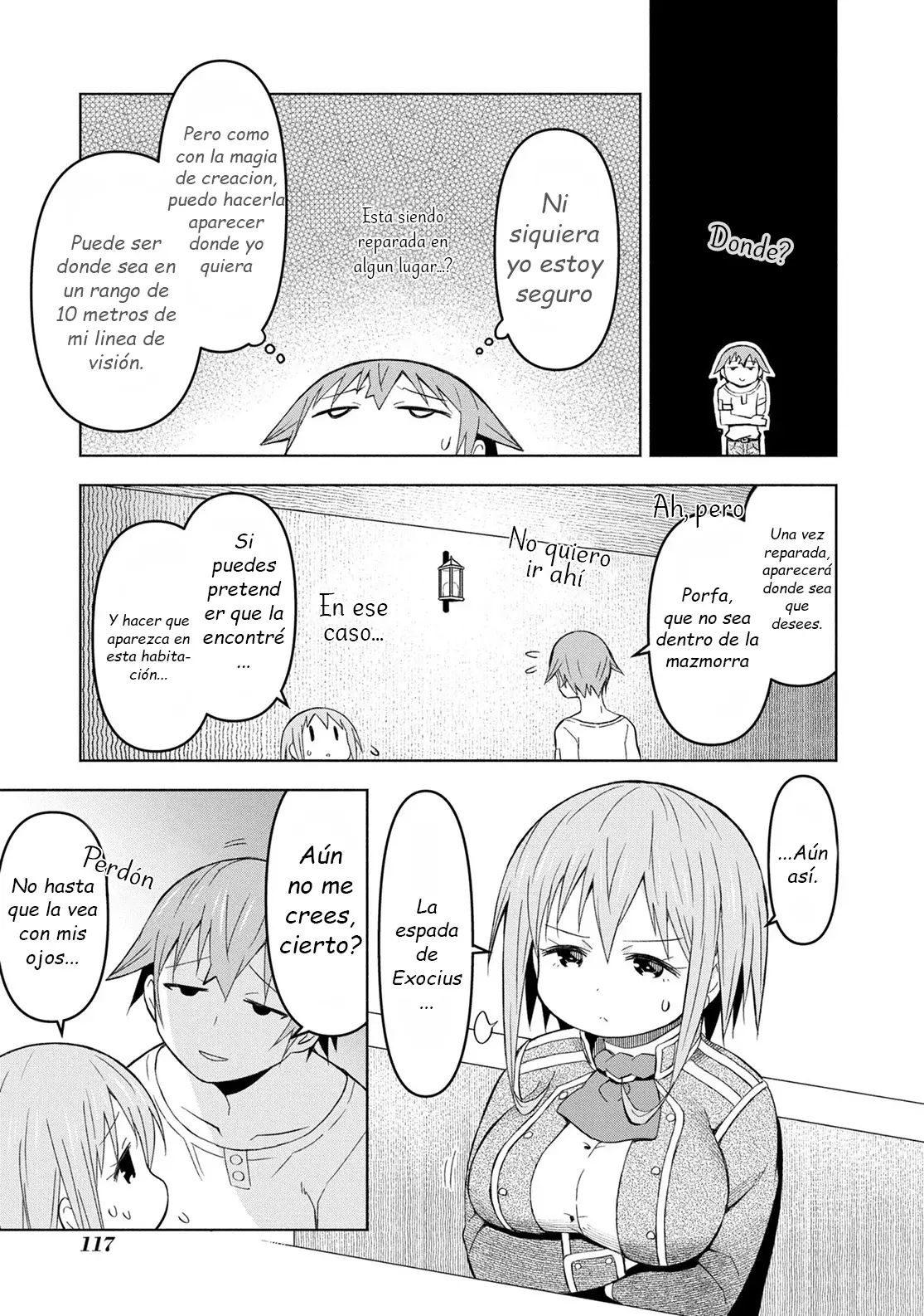 Dungeon Tou de Yadoya o Yarou! Souzou Mahou o Moratta Ore no Hosoude Hanjouki Capitulo 28 página 24