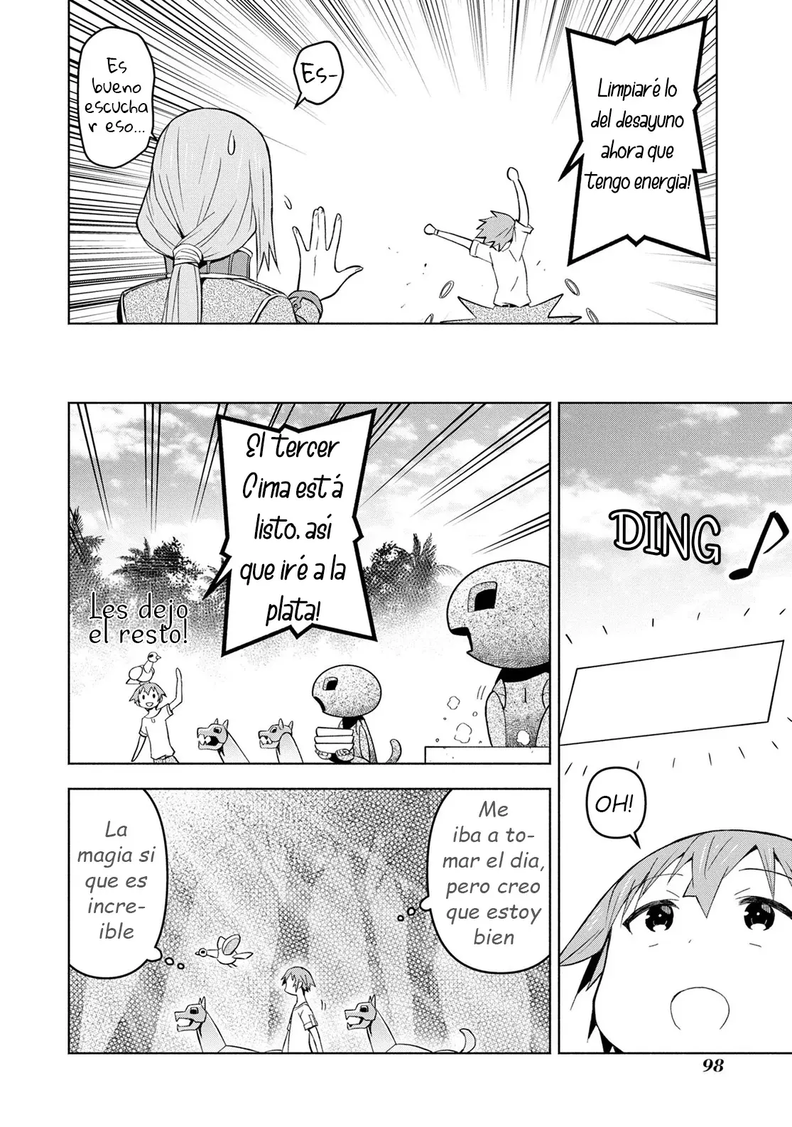 Dungeon Tou de Yadoya o Yarou! Souzou Mahou o Moratta Ore no Hosoude Hanjouki Capitulo 28 página 5
