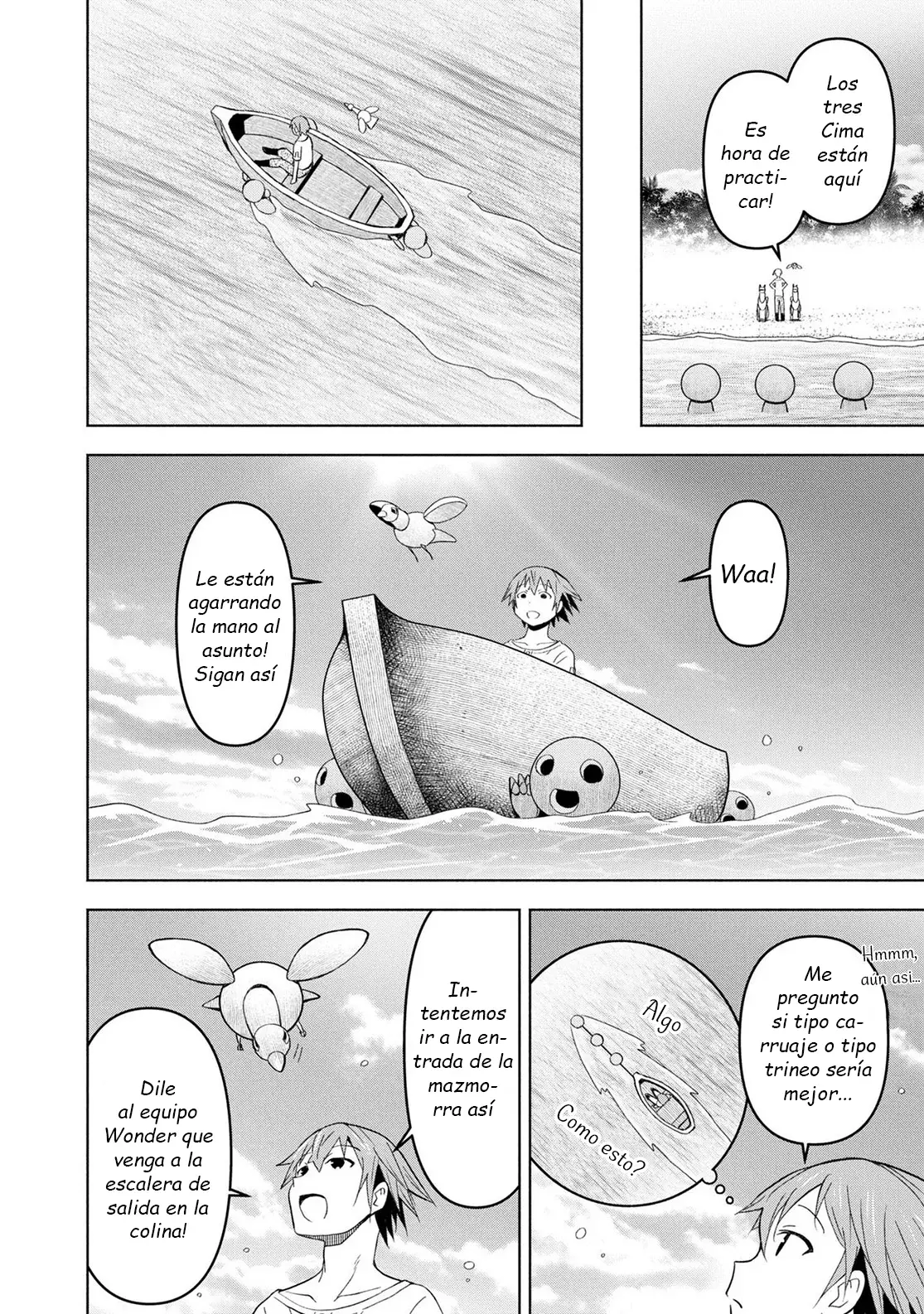 Dungeon Tou de Yadoya o Yarou! Souzou Mahou o Moratta Ore no Hosoude Hanjouki Capitulo 28 página 7