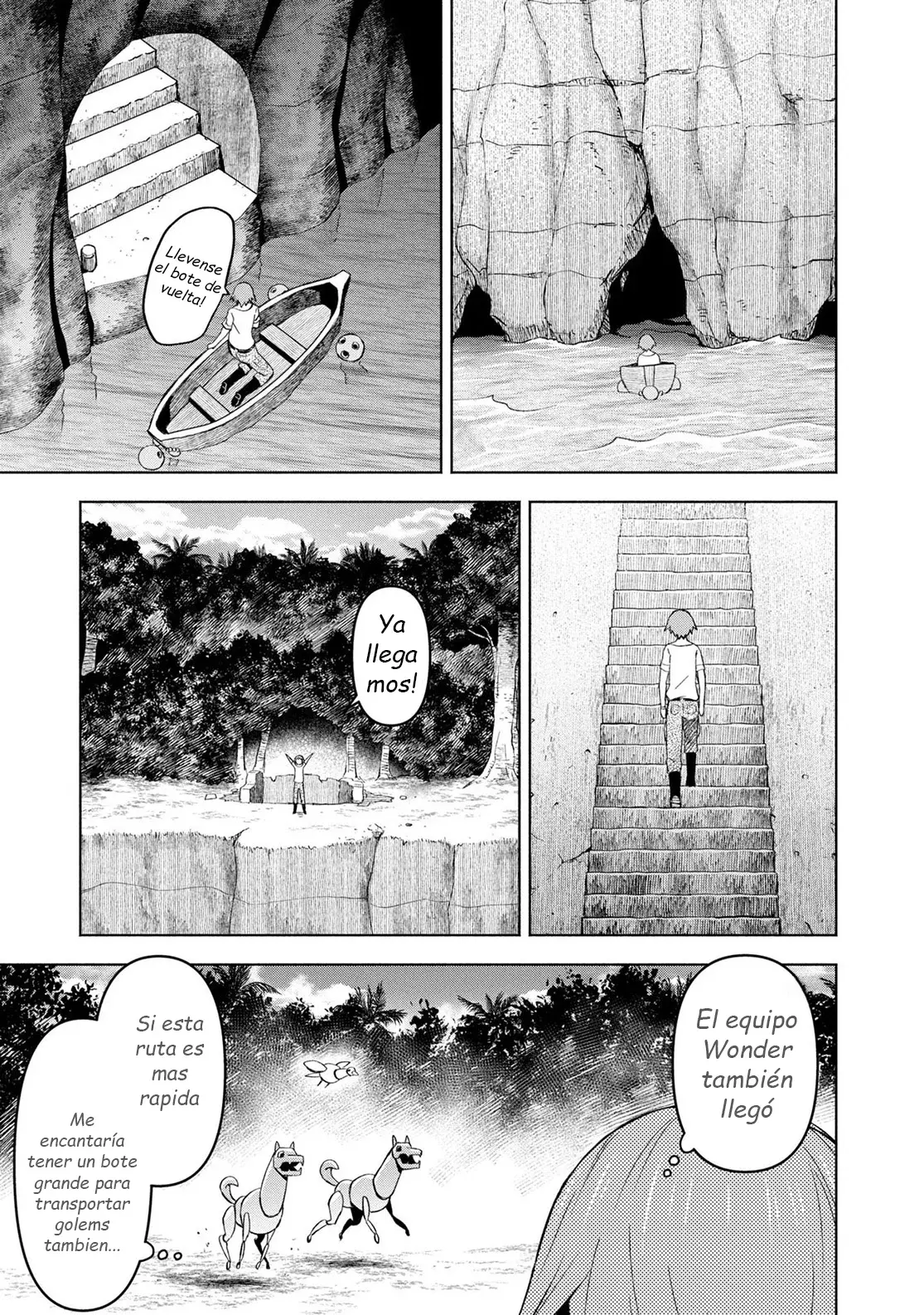 Dungeon Tou de Yadoya o Yarou! Souzou Mahou o Moratta Ore no Hosoude Hanjouki Capitulo 28 página 8