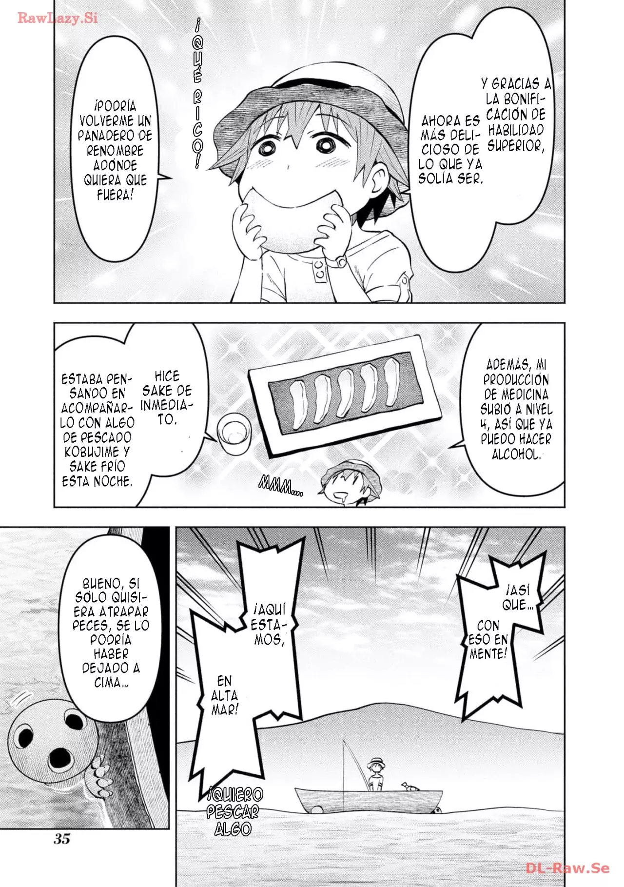 Dungeon Tou de Yadoya o Yarou! Souzou Mahou o Moratta Ore no Hosoude Hanjouki Capitulo 32 página 7