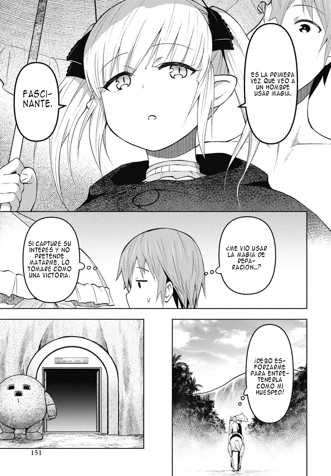 Dungeon Tou de Yadoya o Yarou! Souzou Mahou o Moratta Ore no Hosoude Hanjouki Capitulo 33 página 16