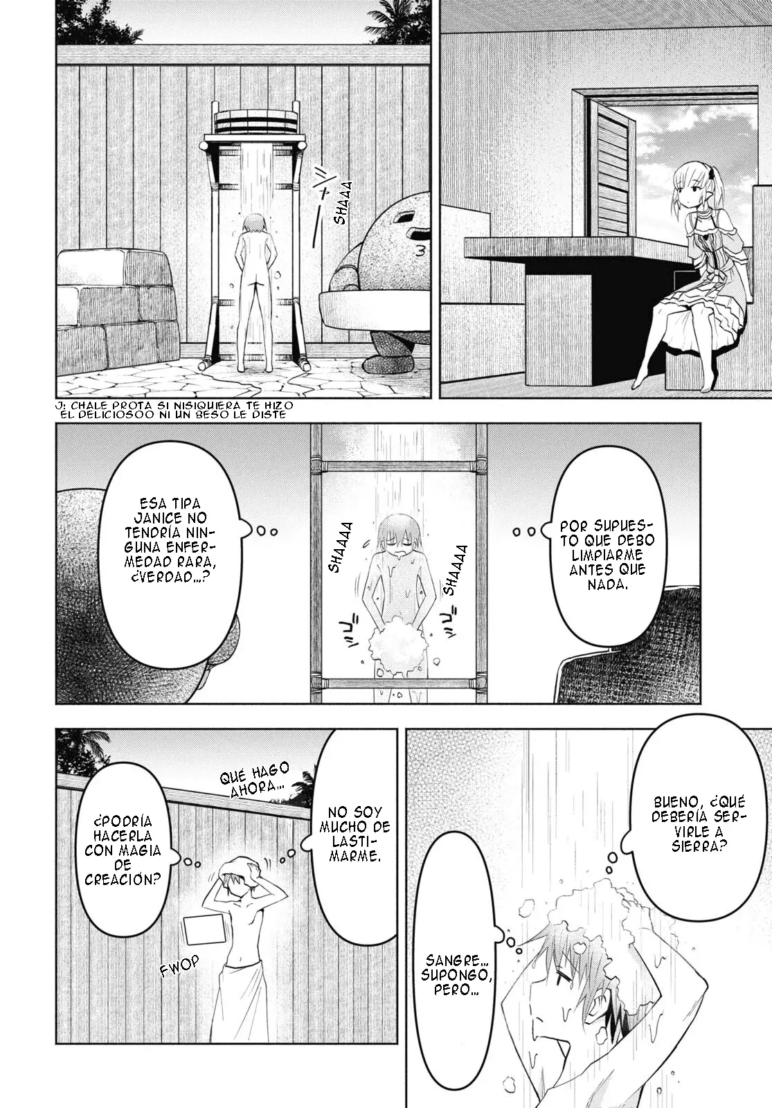 Dungeon Tou de Yadoya o Yarou! Souzou Mahou o Moratta Ore no Hosoude Hanjouki Capitulo 33 página 17