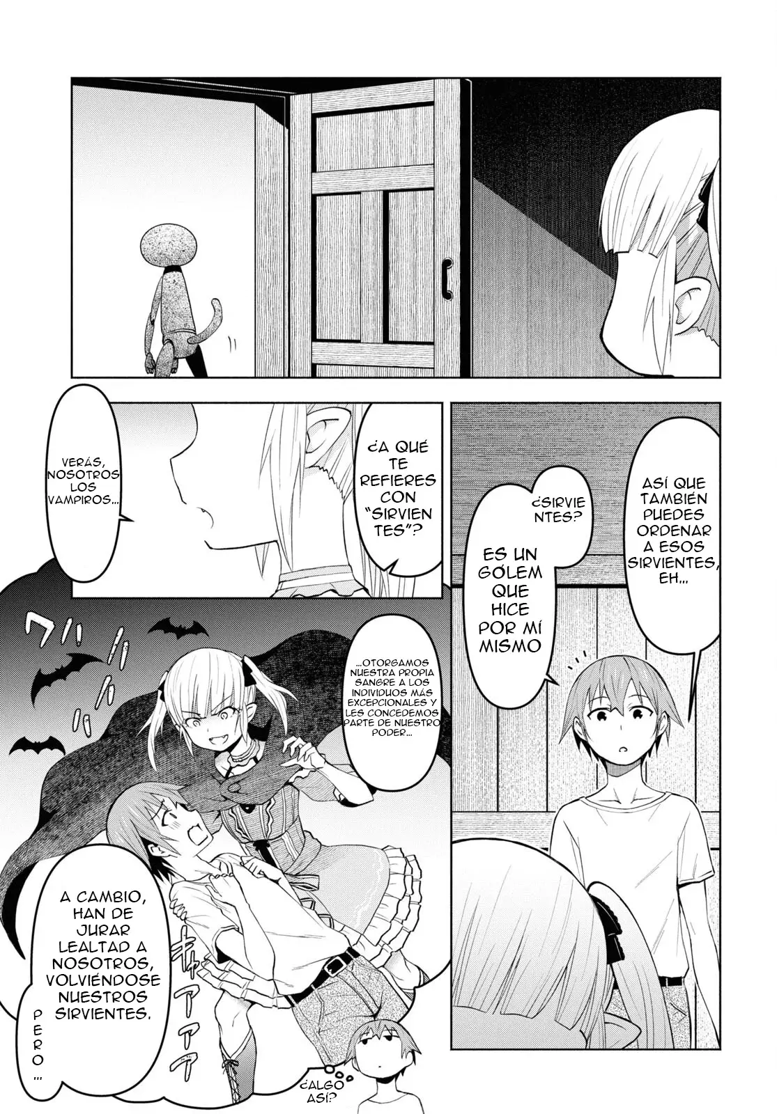 Dungeon Tou de Yadoya o Yarou! Souzou Mahou o Moratta Ore no Hosoude Hanjouki Capitulo 34 página 4