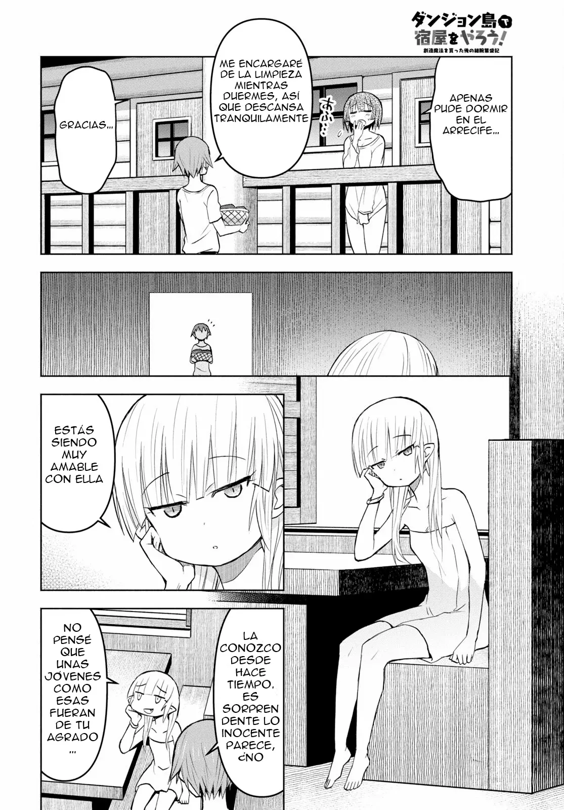 Dungeon Tou de Yadoya o Yarou! Souzou Mahou o Moratta Ore no Hosoude Hanjouki Capitulo 35 página 26