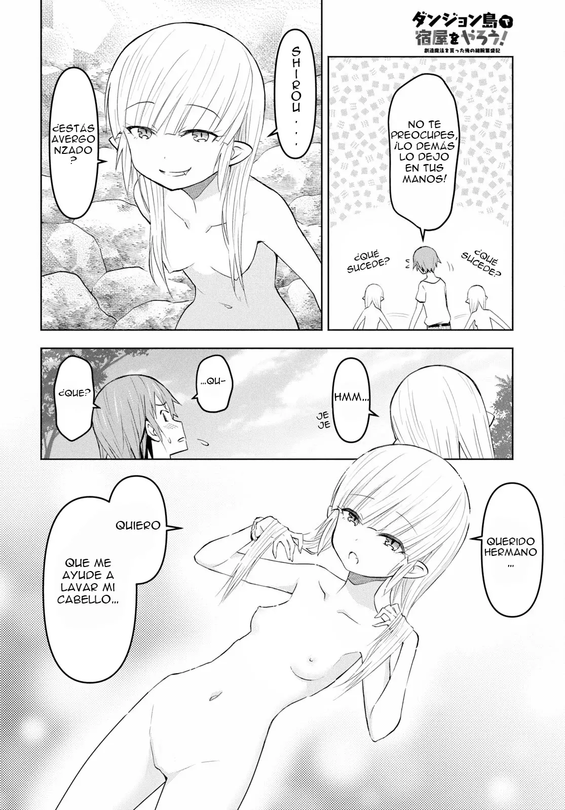 Dungeon Tou de Yadoya o Yarou! Souzou Mahou o Moratta Ore no Hosoude Hanjouki Capitulo 35 página 8