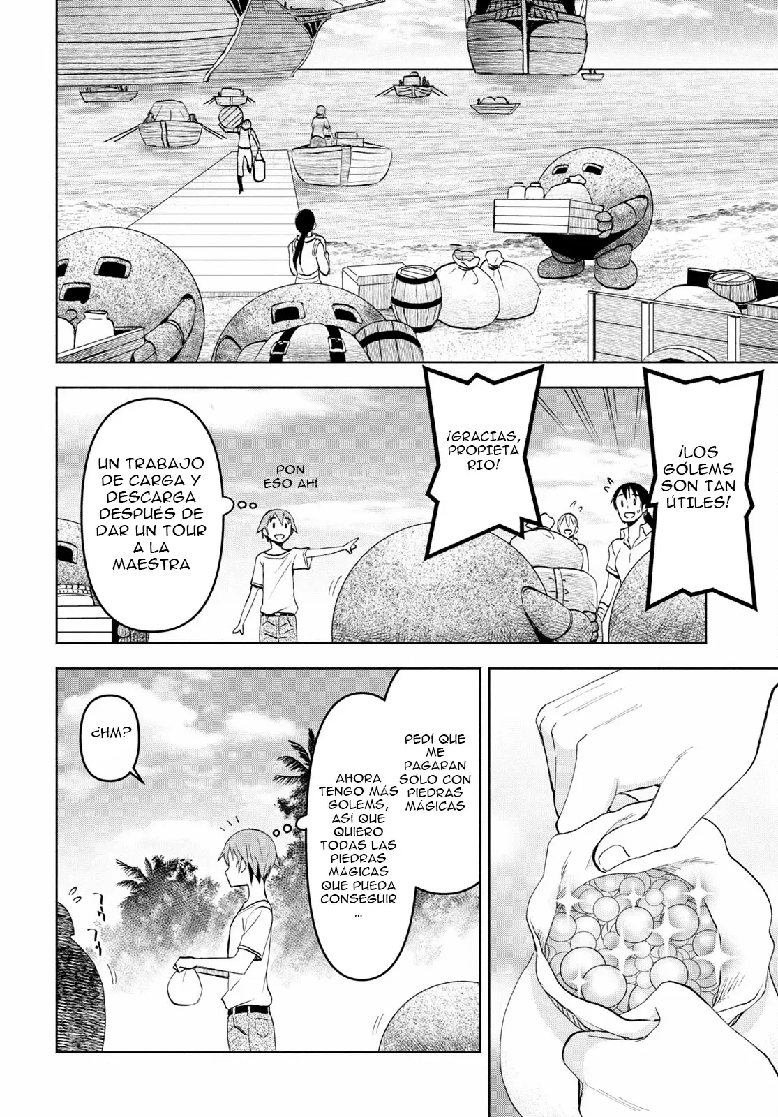 Dungeon Tou de Yadoya o Yarou! Souzou Mahou o Moratta Ore no Hosoude Hanjouki Capitulo 36 página 28