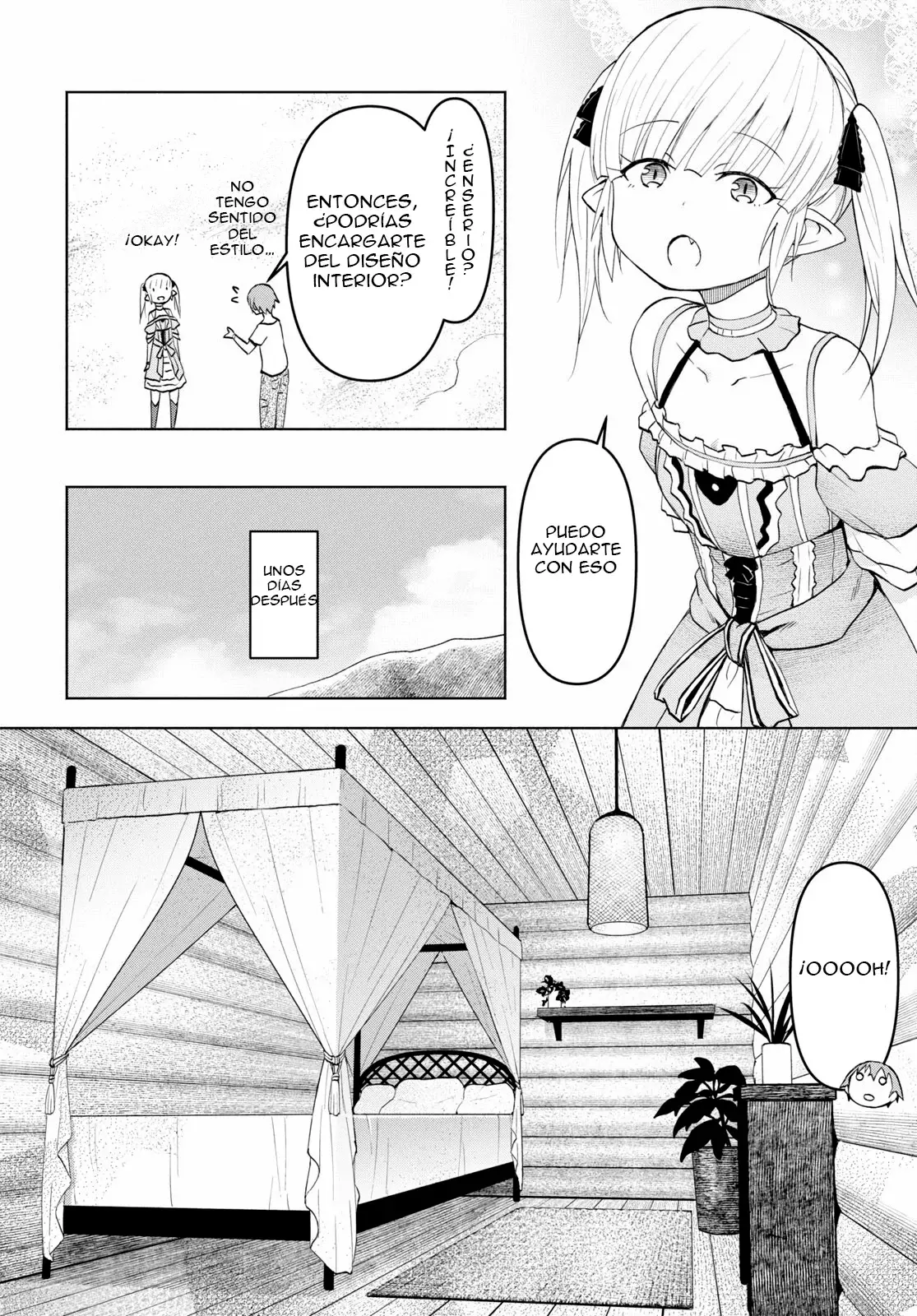 Dungeon Tou de Yadoya o Yarou! Souzou Mahou o Moratta Ore no Hosoude Hanjouki Capitulo 36 página 6