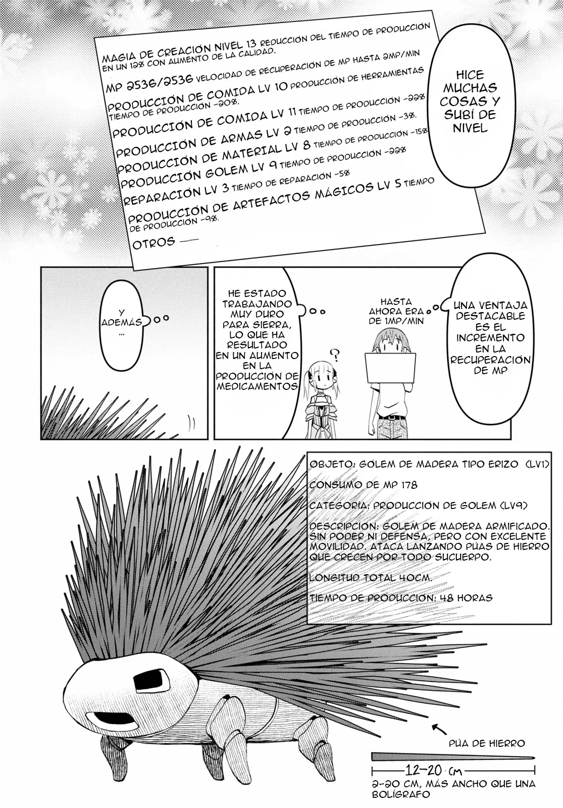 Dungeon Tou de Yadoya o Yarou! Souzou Mahou o Moratta Ore no Hosoude Hanjouki Capitulo 36 página 8