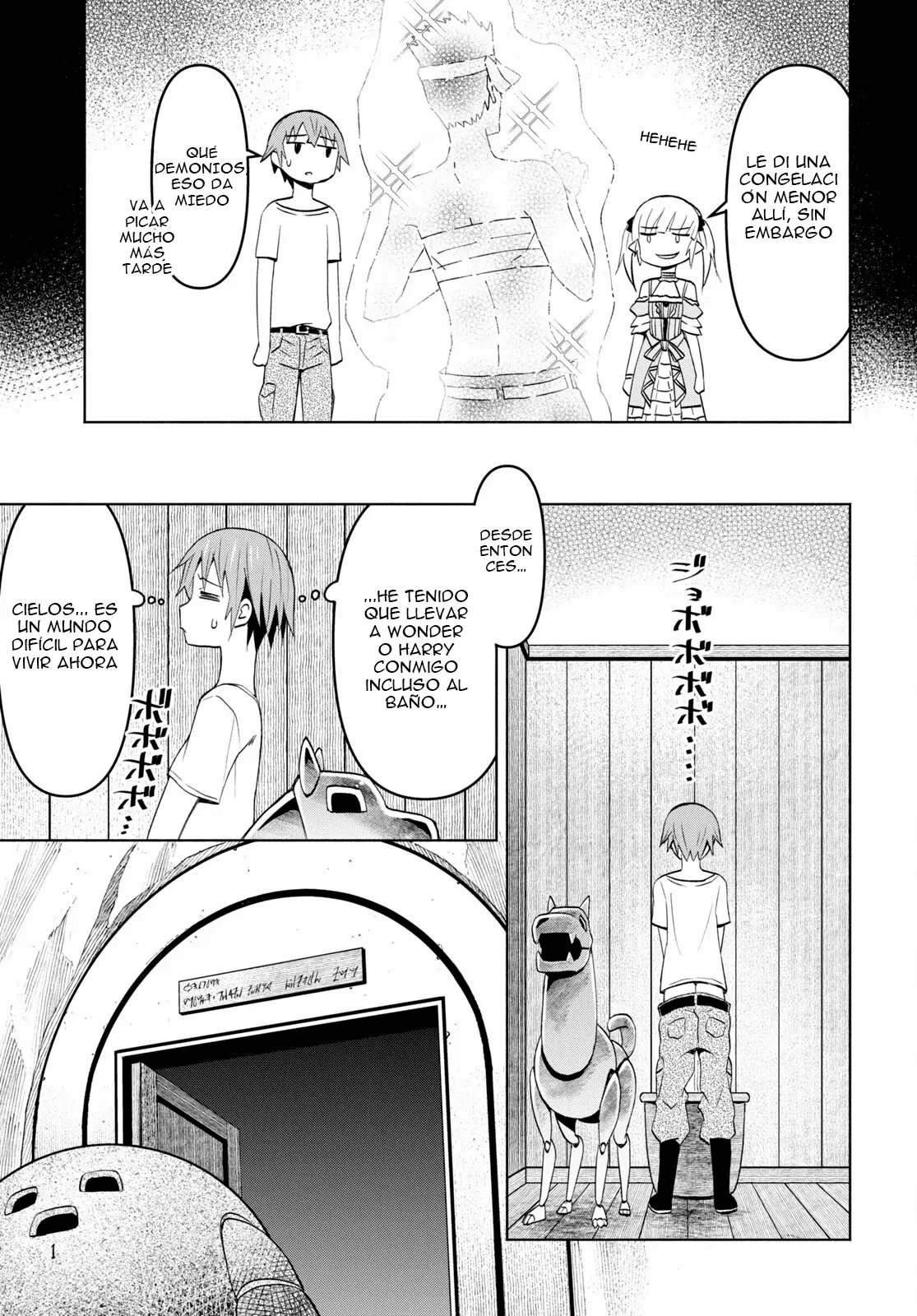 Dungeon Tou de Yadoya o Yarou! Souzou Mahou o Moratta Ore no Hosoude Hanjouki Capitulo 37 página 13