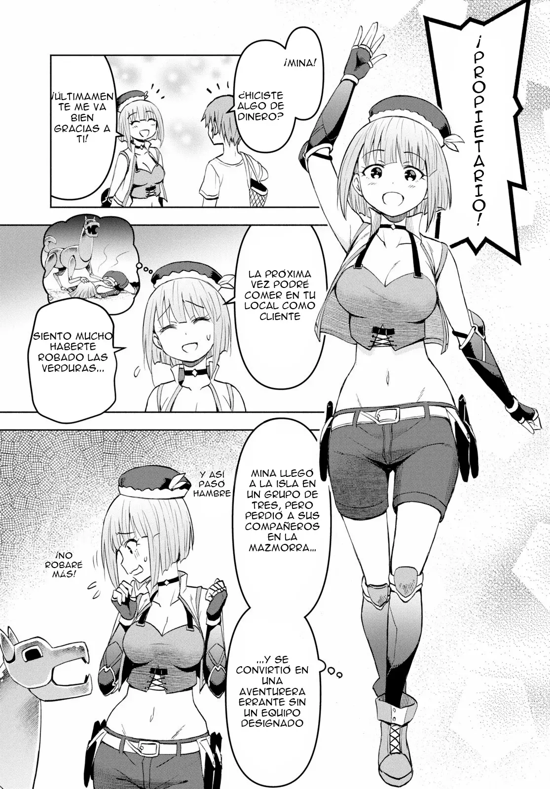 Dungeon Tou de Yadoya o Yarou! Souzou Mahou o Moratta Ore no Hosoude Hanjouki Capitulo 37 página 28
