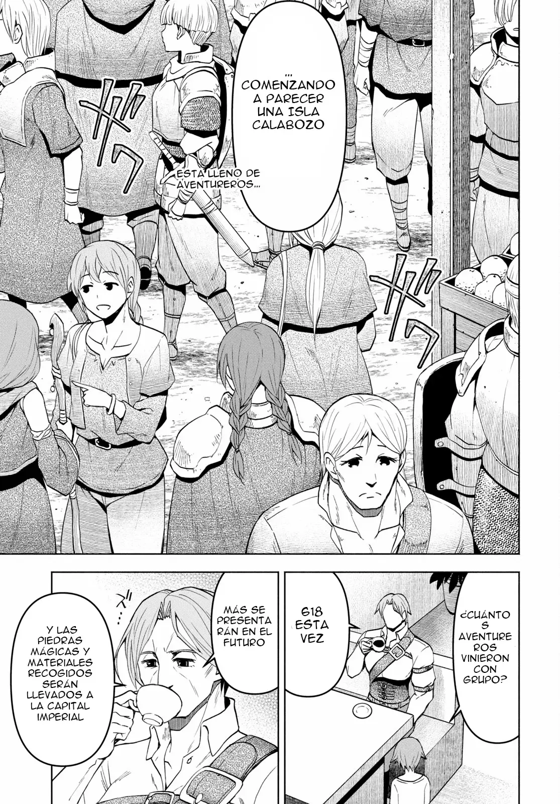 Dungeon Tou de Yadoya o Yarou! Souzou Mahou o Moratta Ore no Hosoude Hanjouki Capitulo 37 página 5