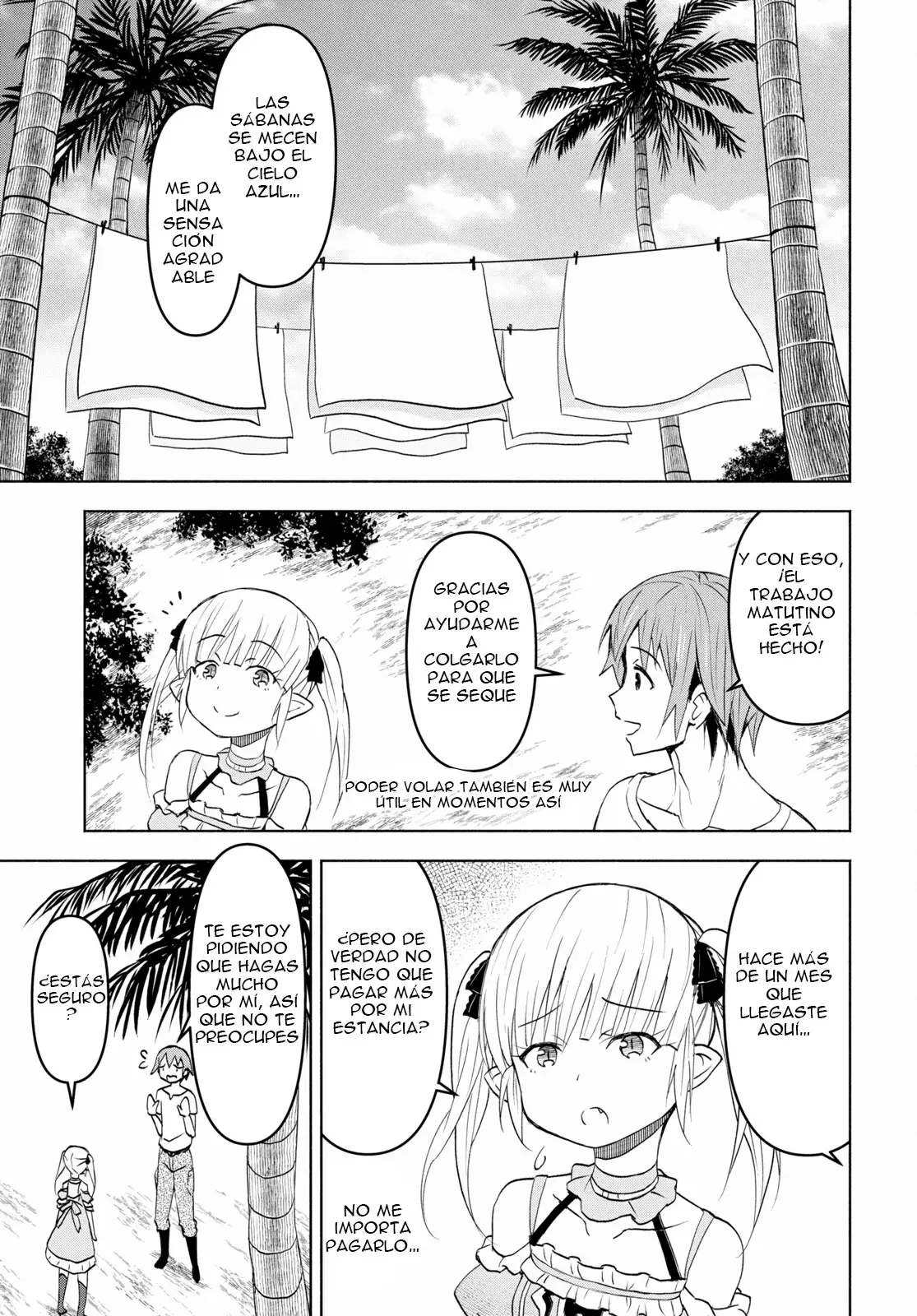 Dungeon Tou de Yadoya o Yarou! Souzou Mahou o Moratta Ore no Hosoude Hanjouki Capitulo 38 página 21