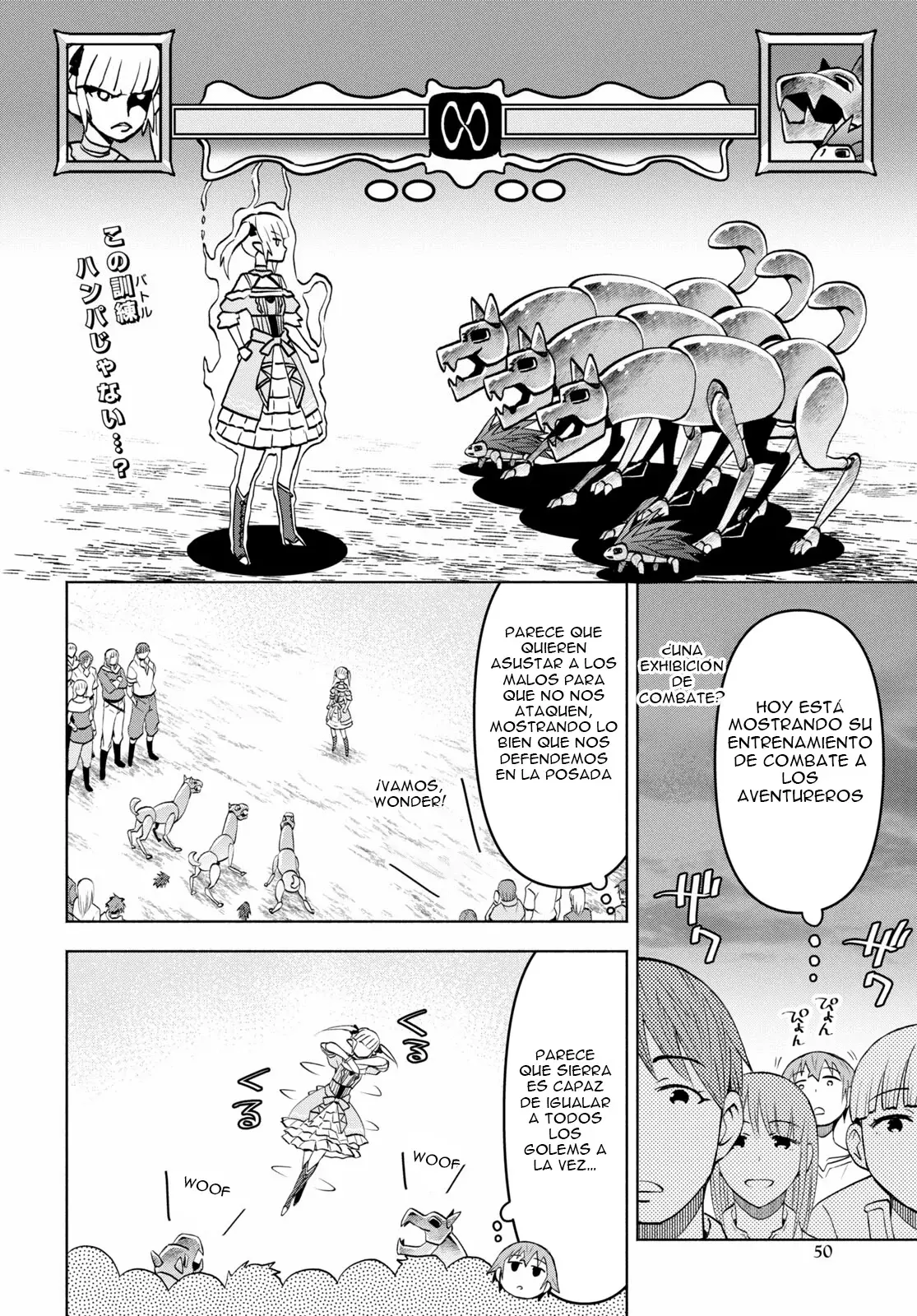 Dungeon Tou de Yadoya o Yarou! Souzou Mahou o Moratta Ore no Hosoude Hanjouki Capitulo 38 página 4