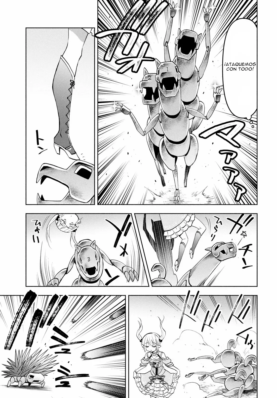 Dungeon Tou de Yadoya o Yarou! Souzou Mahou o Moratta Ore no Hosoude Hanjouki Capitulo 38 página 5