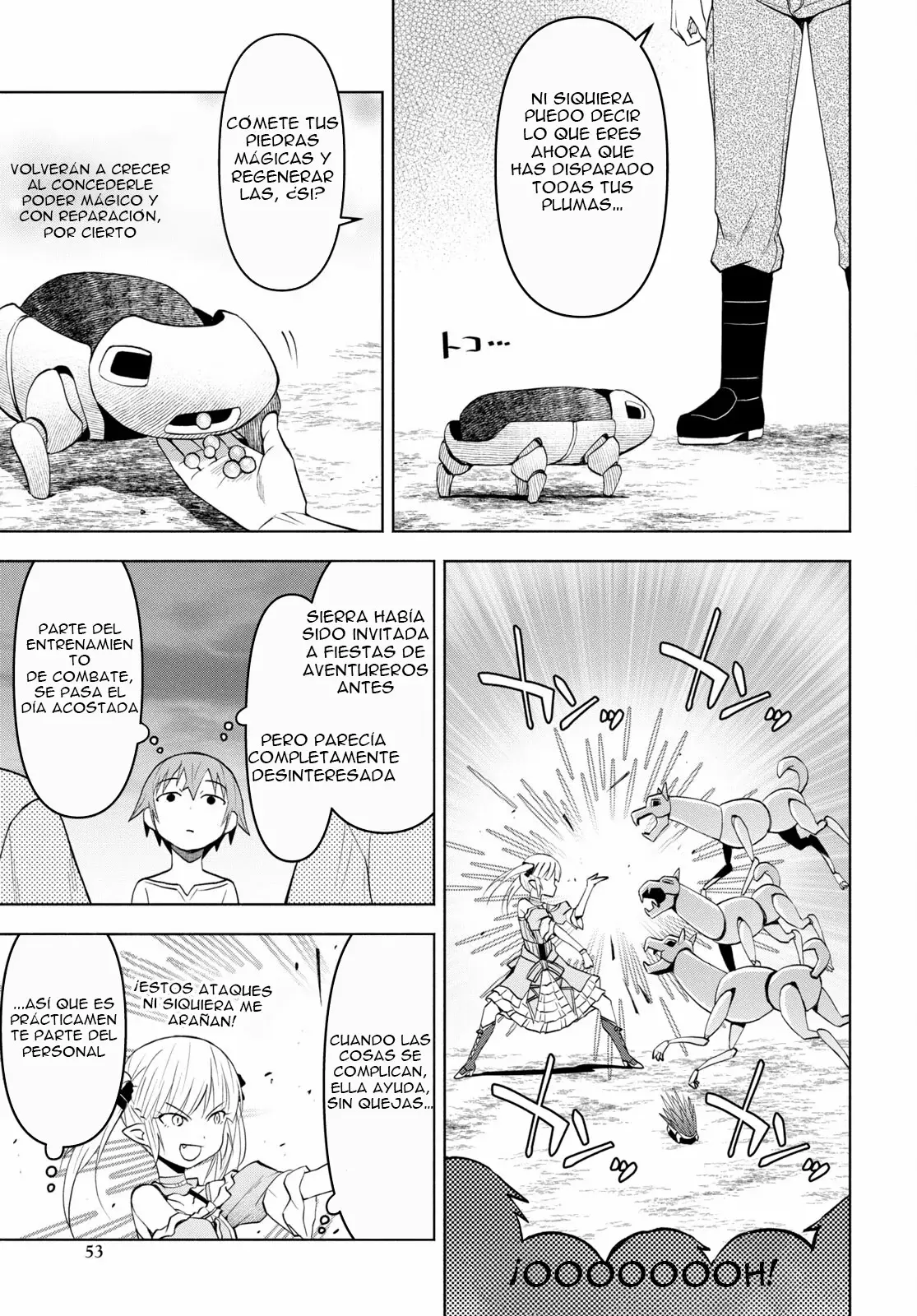 Dungeon Tou de Yadoya o Yarou! Souzou Mahou o Moratta Ore no Hosoude Hanjouki Capitulo 38 página 7