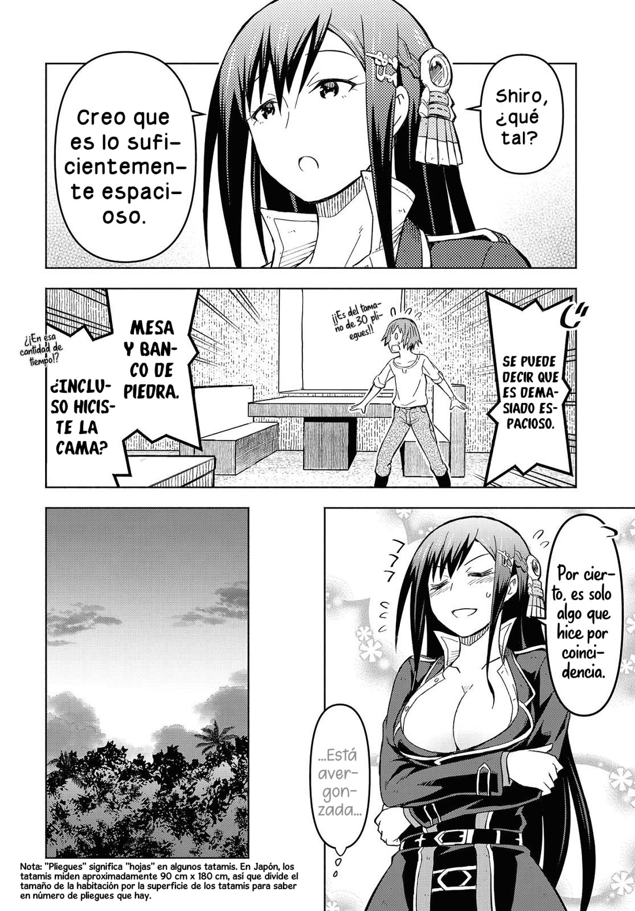 Dungeon Tou de Yadoya o Yarou! Souzou Mahou o Moratta Ore no Hosoude Hanjouki Capitulo 4: Dungeon Tou de Yadoya o Yarou! Souzou Mahou o Moratta Ore no Hosoude Hanjouki página 28