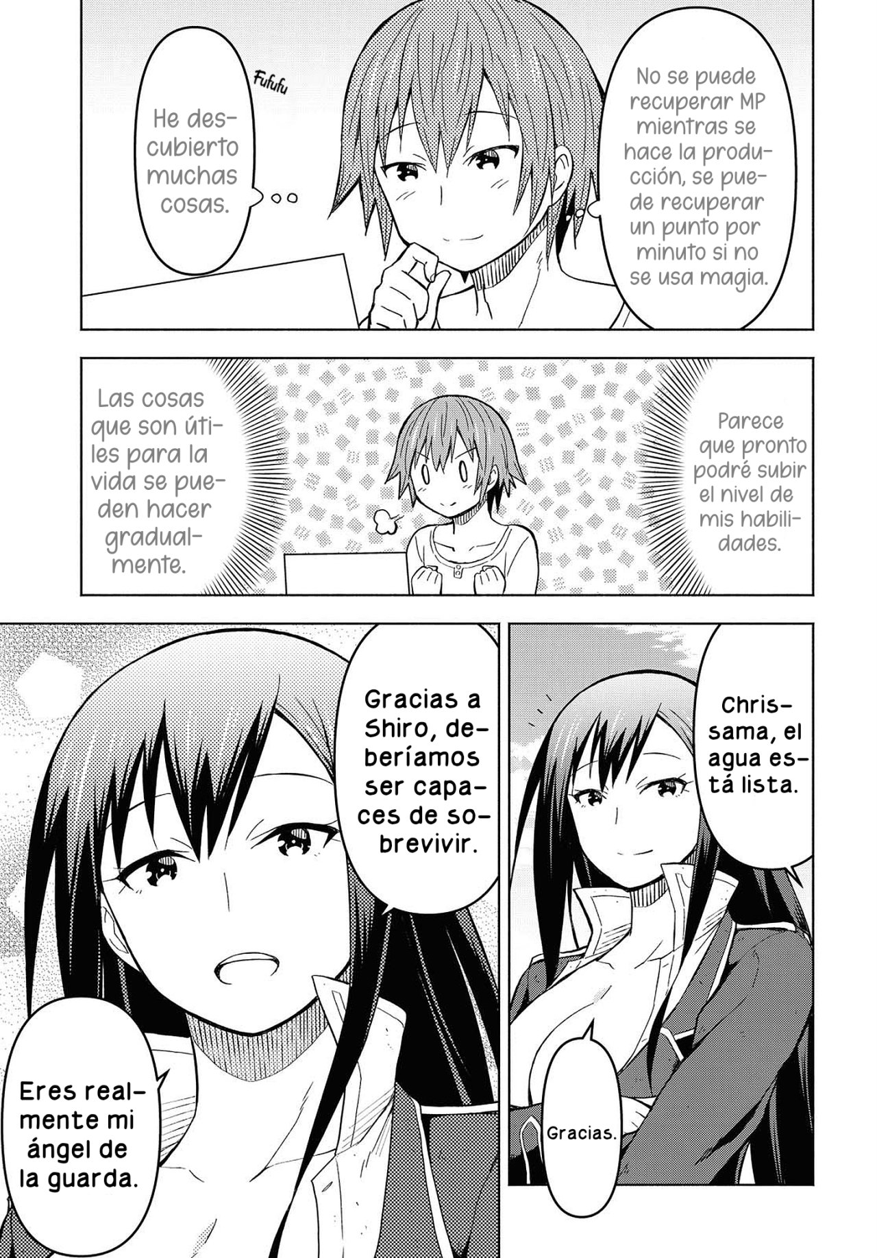 Dungeon Tou de Yadoya o Yarou! Souzou Mahou o Moratta Ore no Hosoude Hanjouki Capitulo 4: Dungeon Tou de Yadoya o Yarou! Souzou Mahou o Moratta Ore no Hosoude Hanjouki página 8