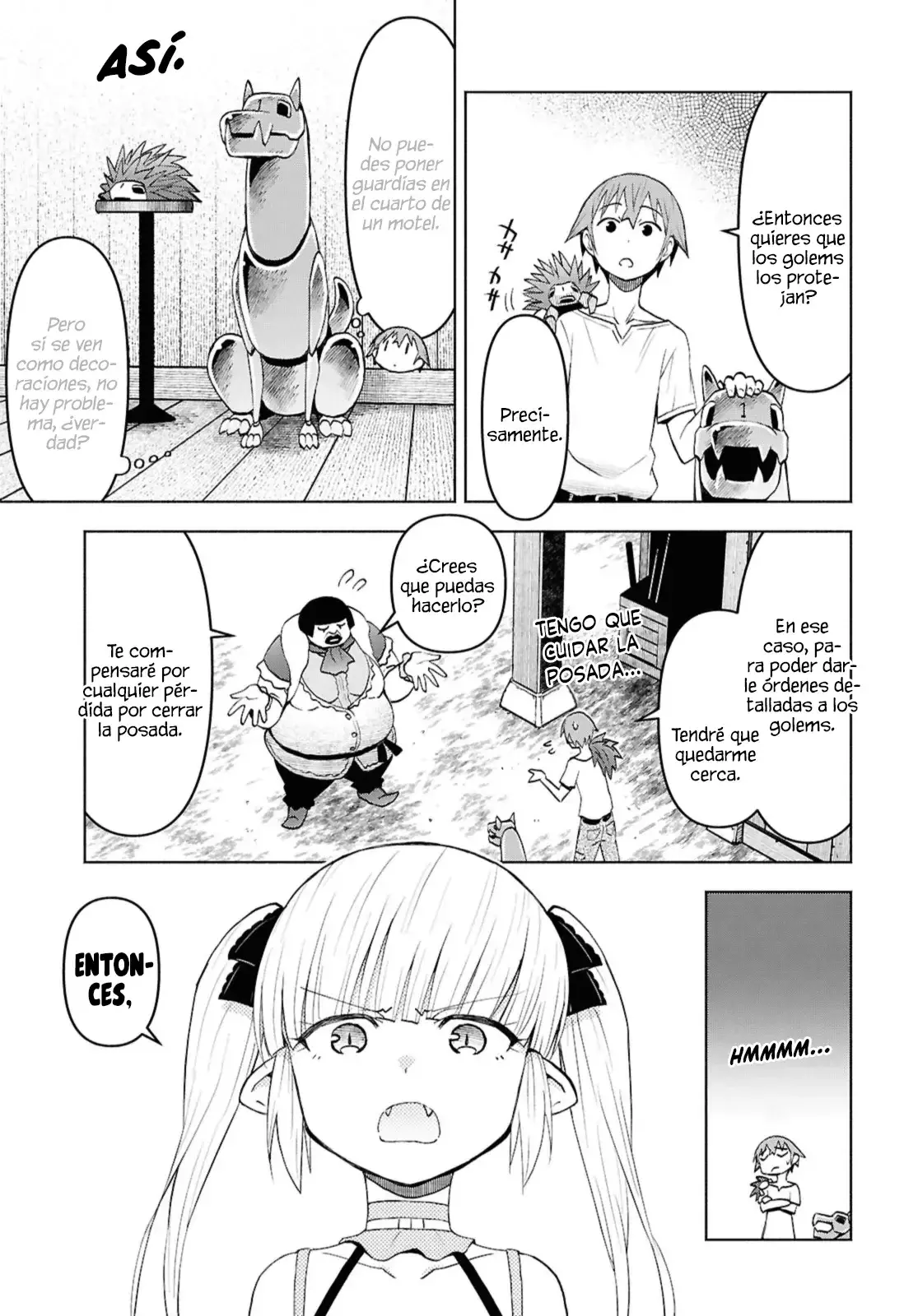Dungeon Tou de Yadoya o Yarou! Souzou Mahou o Moratta Ore no Hosoude Hanjouki Capitulo 41 página 10