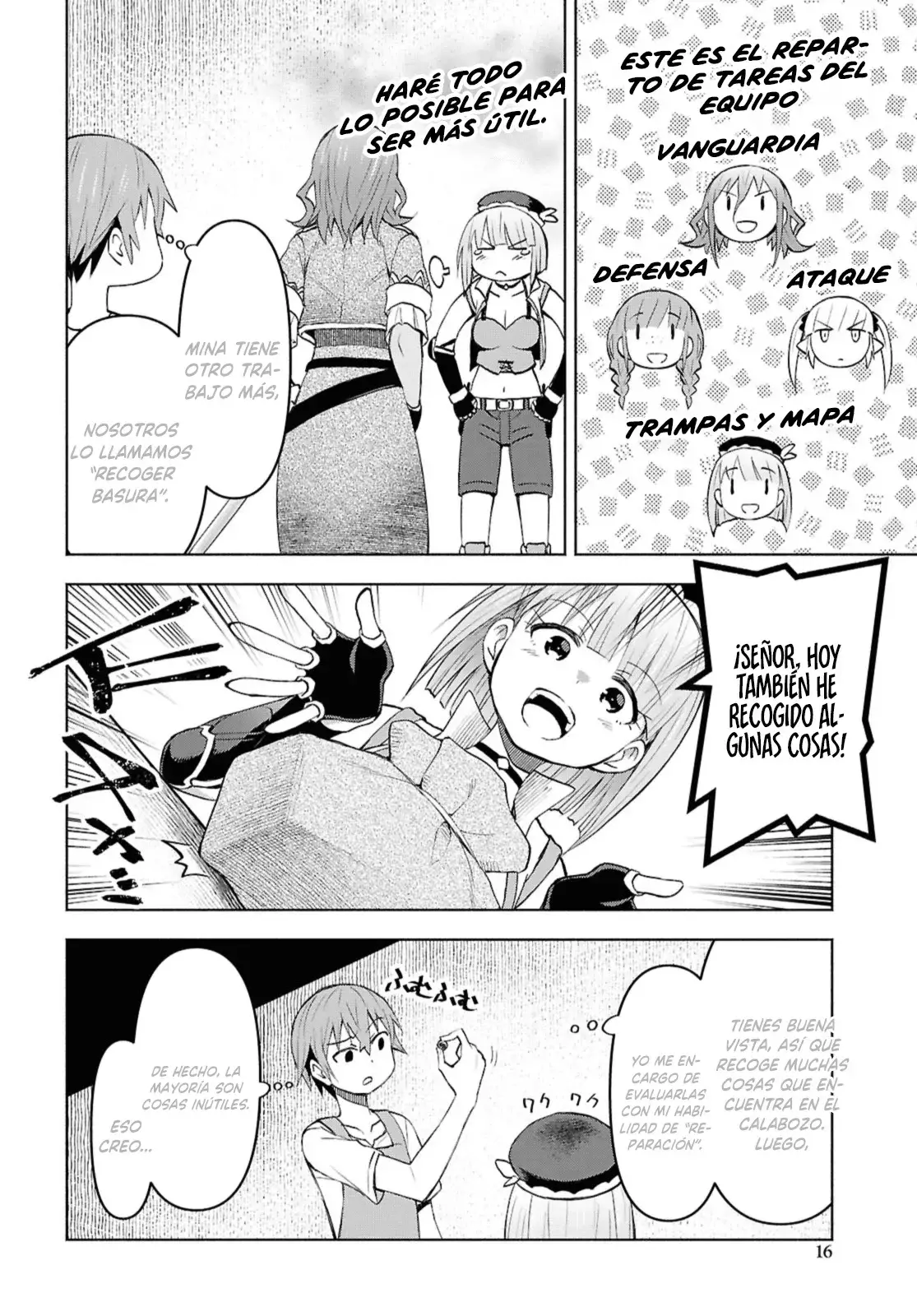 Dungeon Tou de Yadoya o Yarou! Souzou Mahou o Moratta Ore no Hosoude Hanjouki Capitulo 43 página 12
