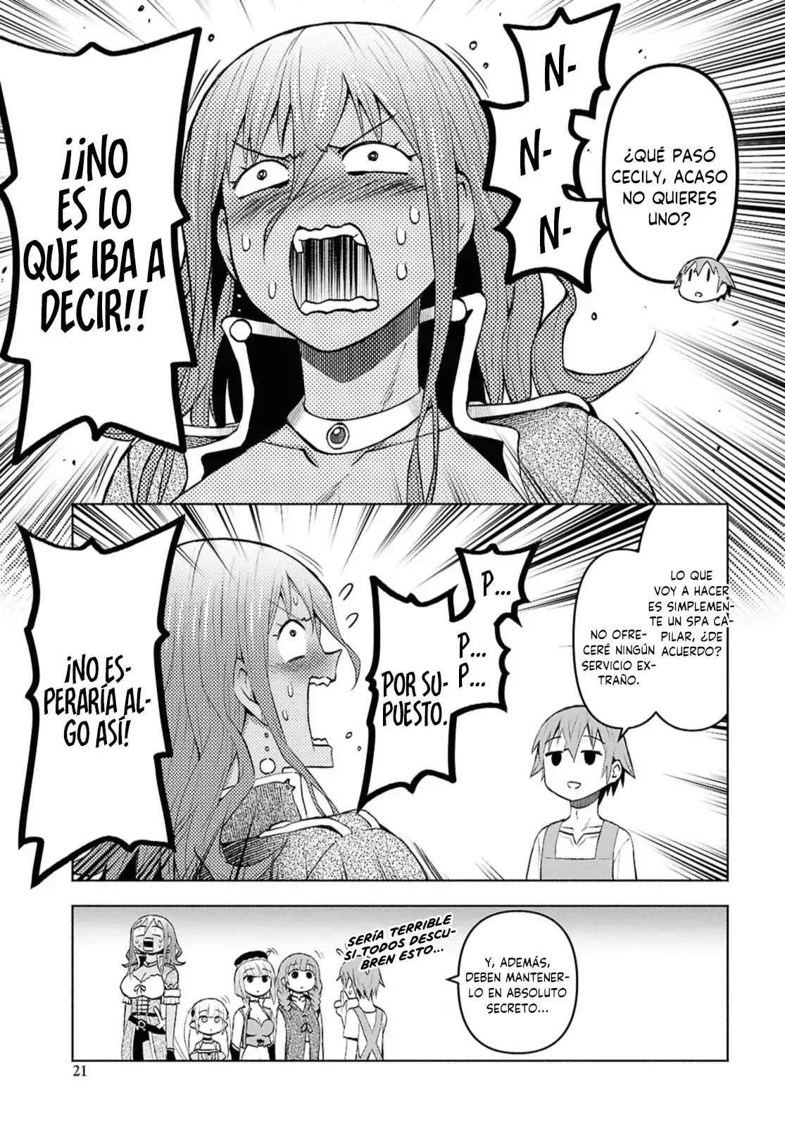 Dungeon Tou de Yadoya o Yarou! Souzou Mahou o Moratta Ore no Hosoude Hanjouki Capitulo 43 página 17