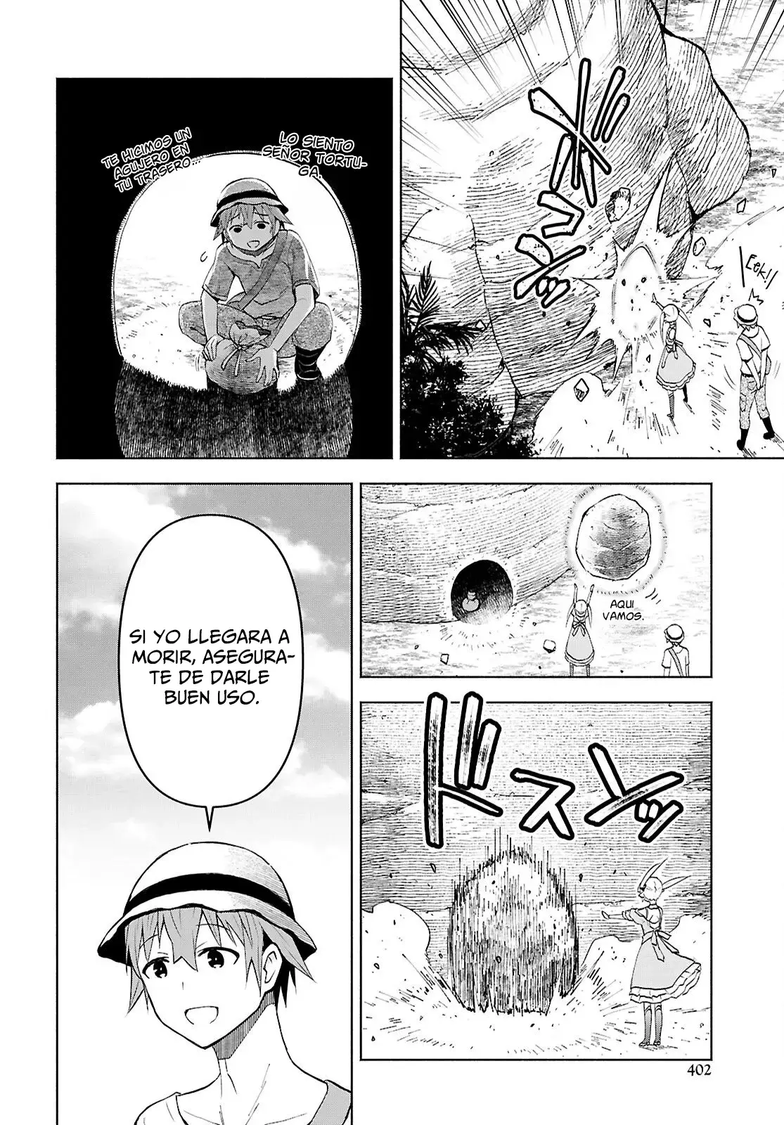 Dungeon Tou de Yadoya o Yarou! Souzou Mahou o Moratta Ore no Hosoude Hanjouki Capitulo 45: no hubo sex página 11
