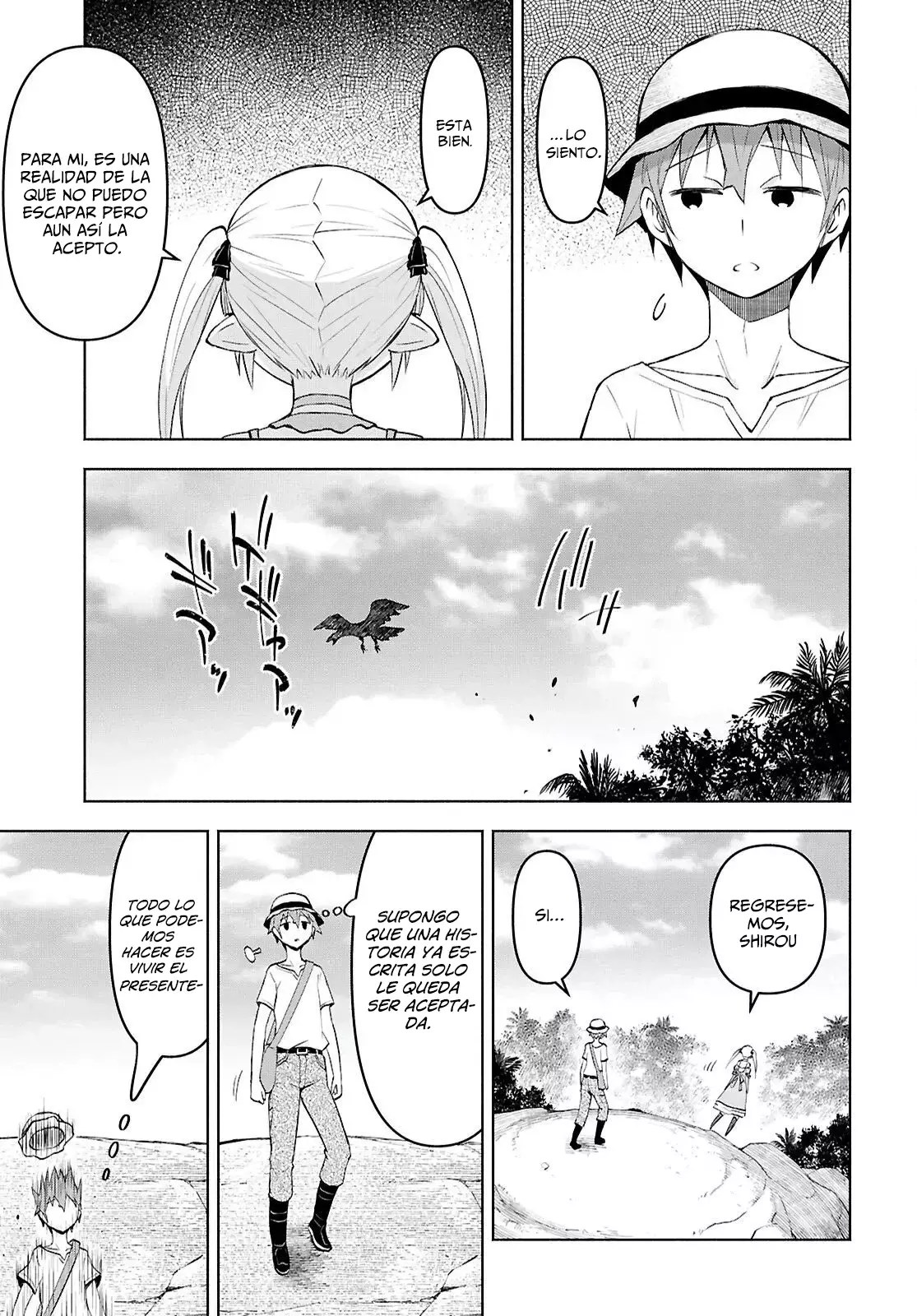 Dungeon Tou de Yadoya o Yarou! Souzou Mahou o Moratta Ore no Hosoude Hanjouki Capitulo 45: no hubo sex página 14