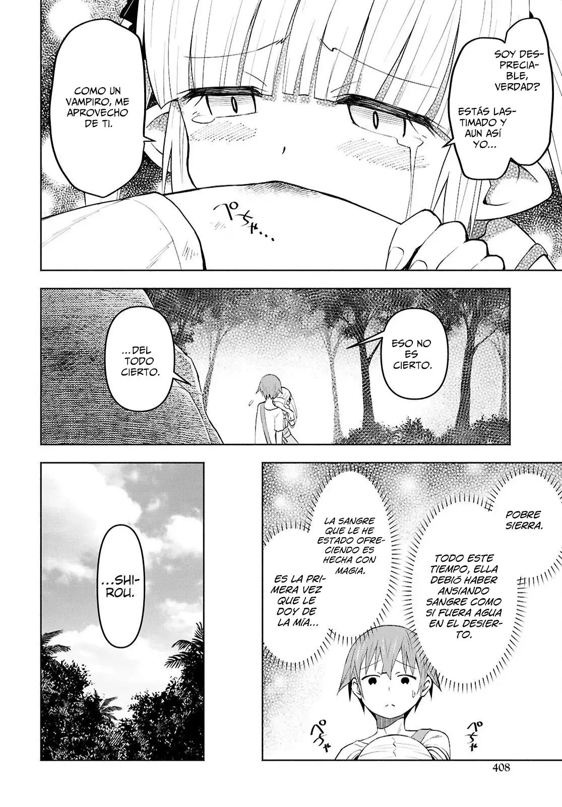 Dungeon Tou de Yadoya o Yarou! Souzou Mahou o Moratta Ore no Hosoude Hanjouki Capitulo 45: no hubo sex página 17