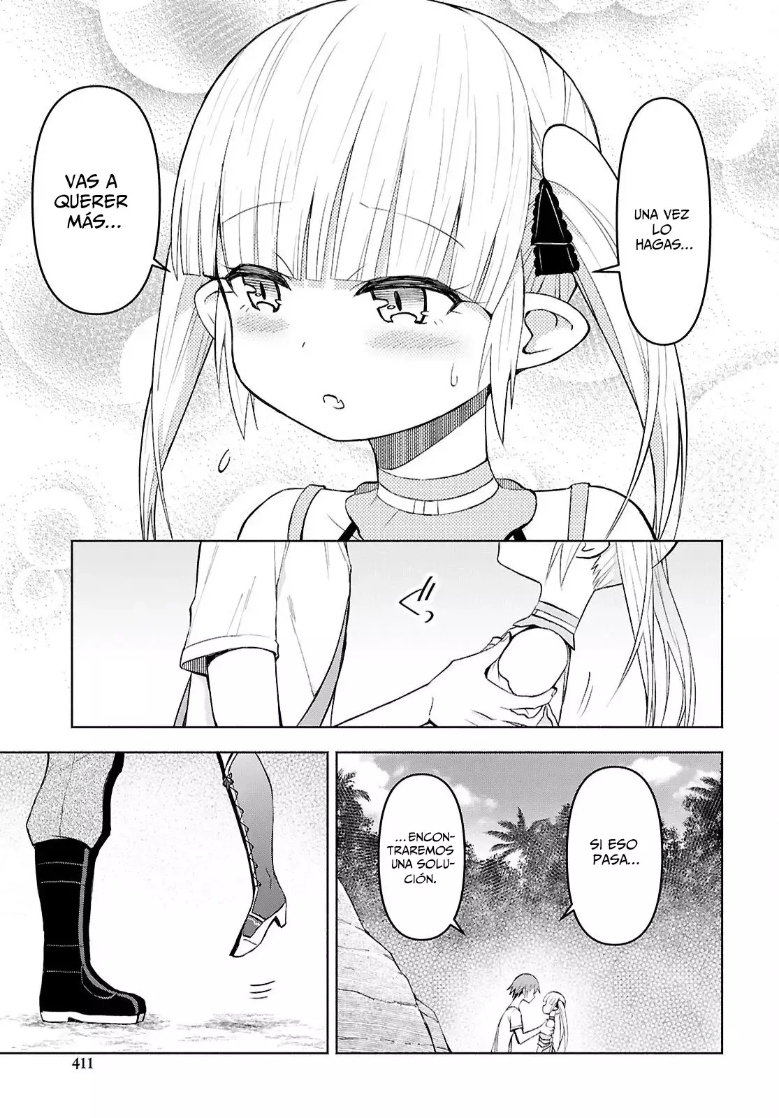 Dungeon Tou de Yadoya o Yarou! Souzou Mahou o Moratta Ore no Hosoude Hanjouki Capitulo 45: no hubo sex página 20