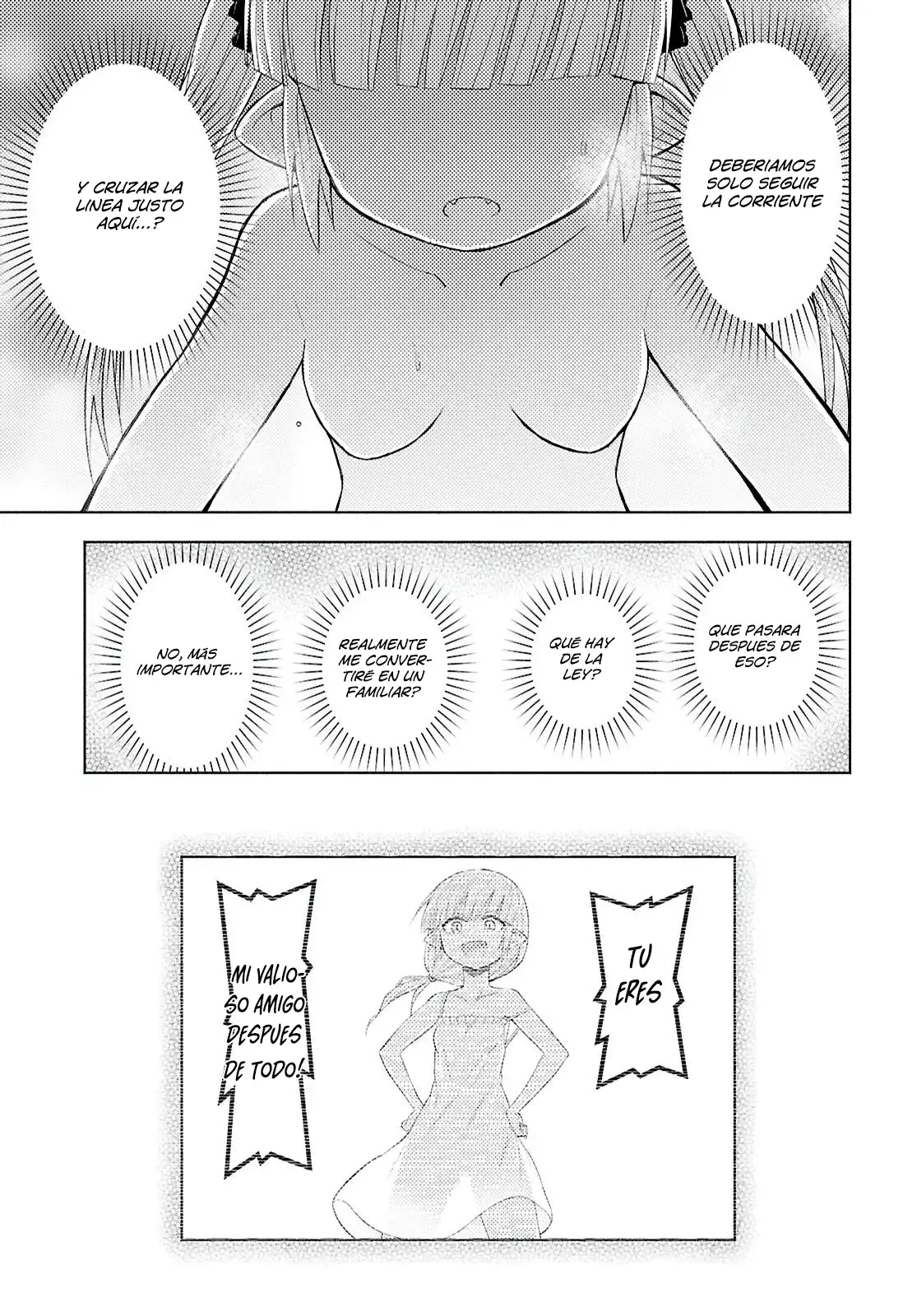 Dungeon Tou de Yadoya o Yarou! Souzou Mahou o Moratta Ore no Hosoude Hanjouki Capitulo 45: no hubo sex página 24