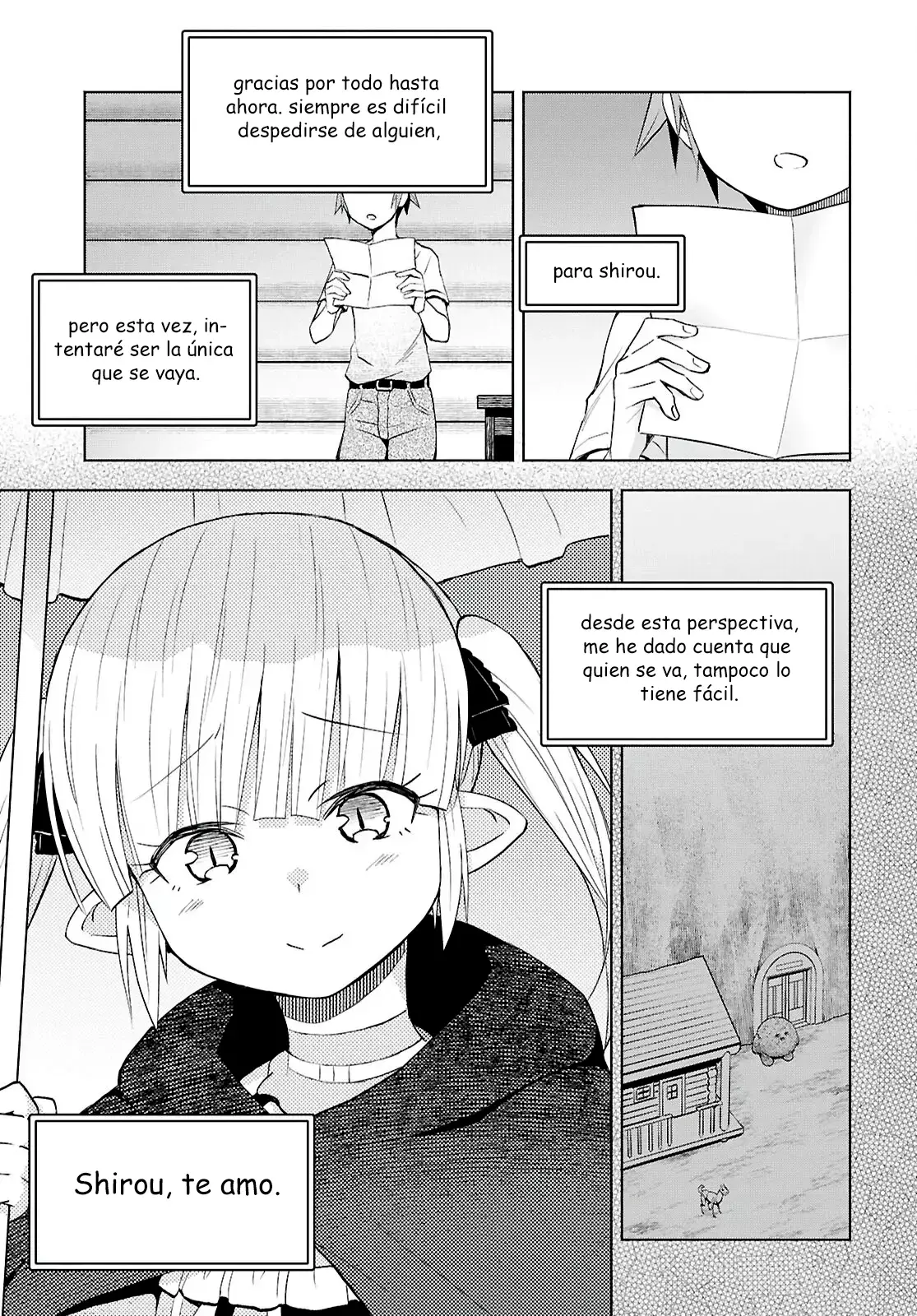 Dungeon Tou de Yadoya o Yarou! Souzou Mahou o Moratta Ore no Hosoude Hanjouki Capitulo 45: no hubo sex página 28