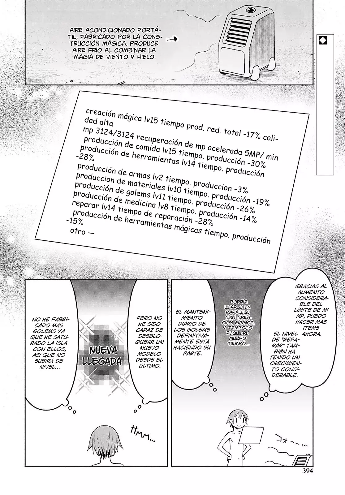 Dungeon Tou de Yadoya o Yarou! Souzou Mahou o Moratta Ore no Hosoude Hanjouki Capitulo 45: no hubo sex página 3