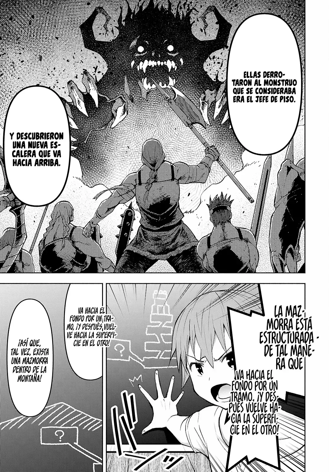 Dungeon Tou de Yadoya o Yarou! Souzou Mahou o Moratta Ore no Hosoude Hanjouki Capitulo 46 página 22